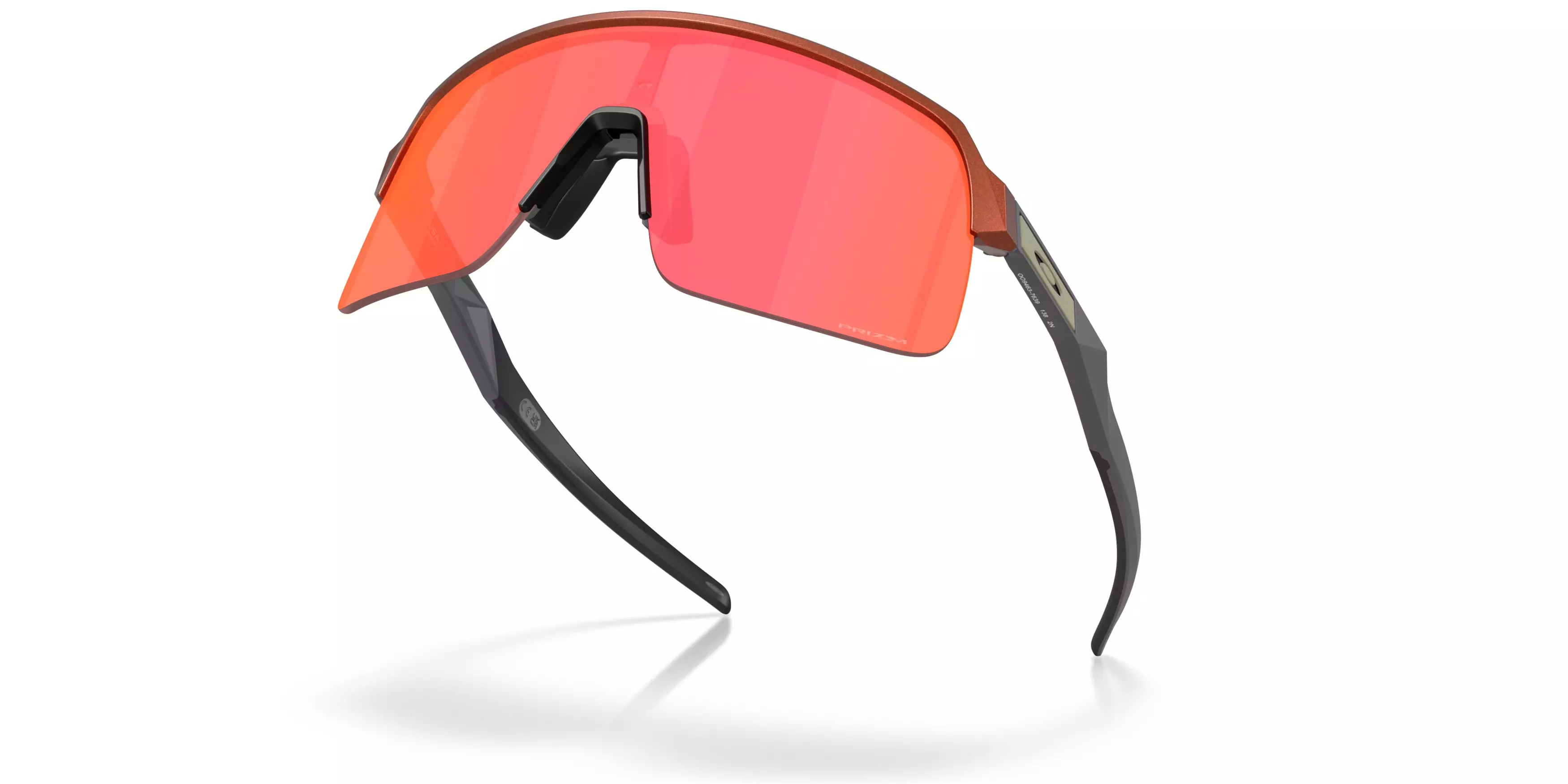 Oakley Sutro Lite Prizm Trail Sunglasses - Fire Orange - ORANGE/RED