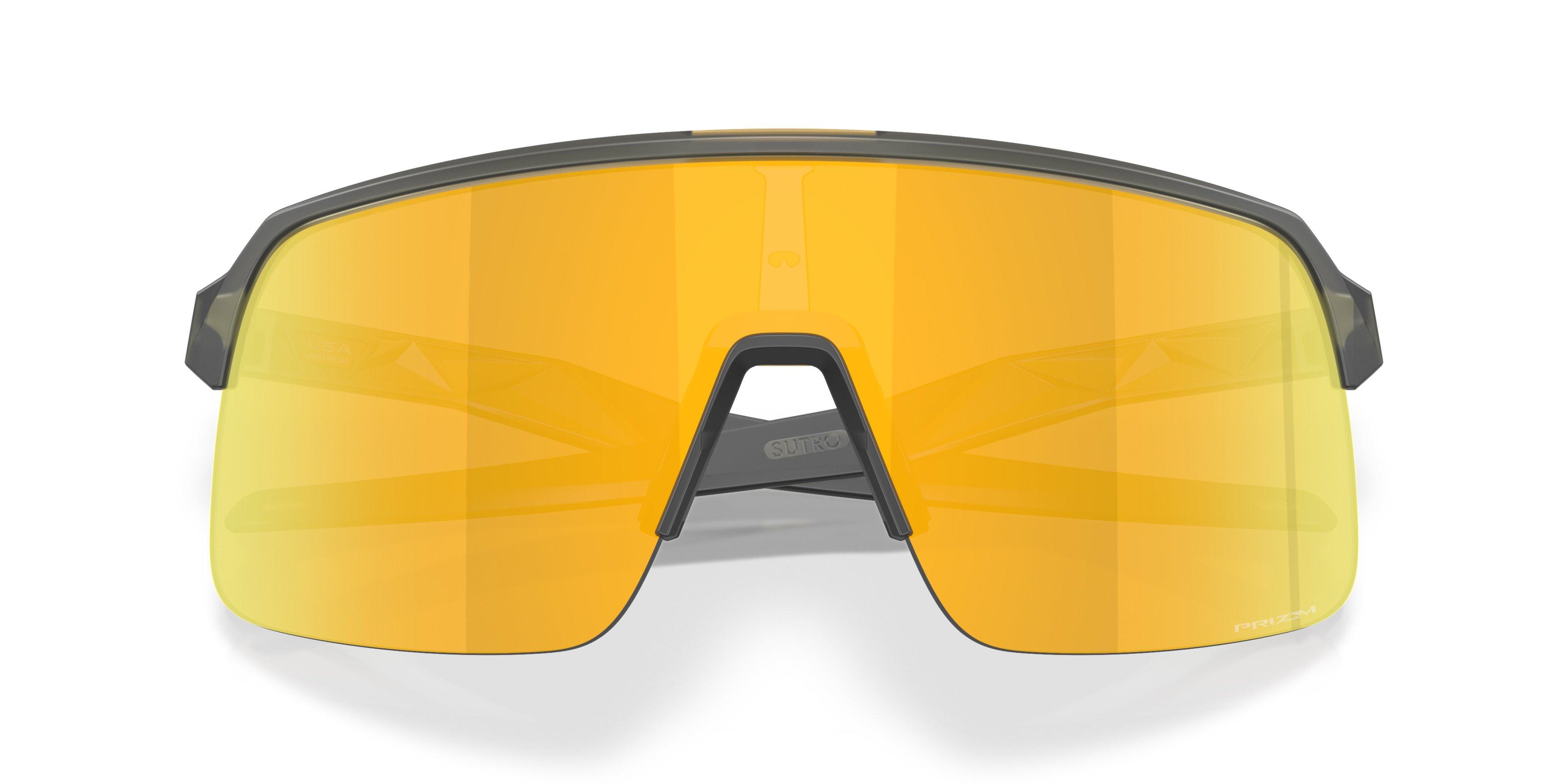 Oakley Sutro Lite Prizm 24K Sunglasses - Olive Ink - GREEN/GOLD Thumbnail View 7