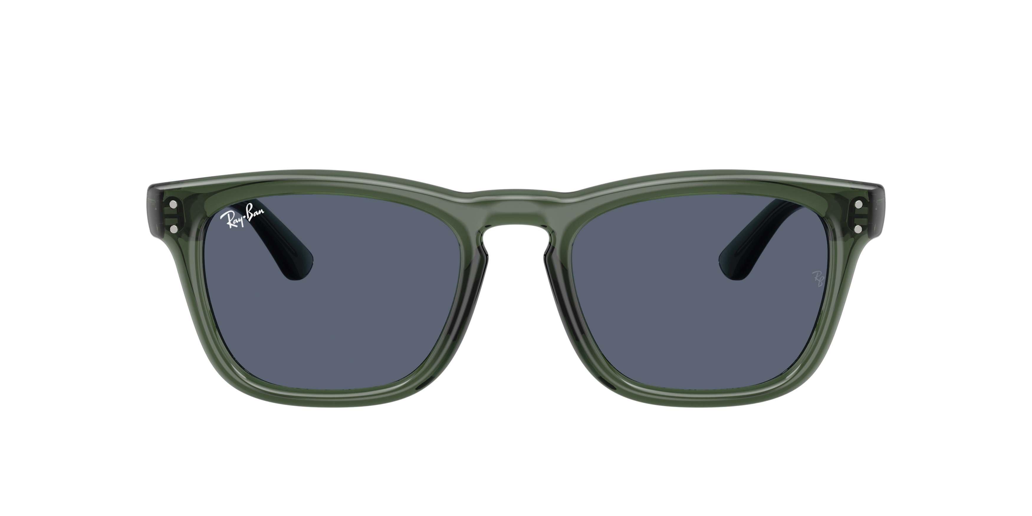Ray-Ban RB2238 Dark Grey Sunglasses - Transparent Green - GREEN/GREY