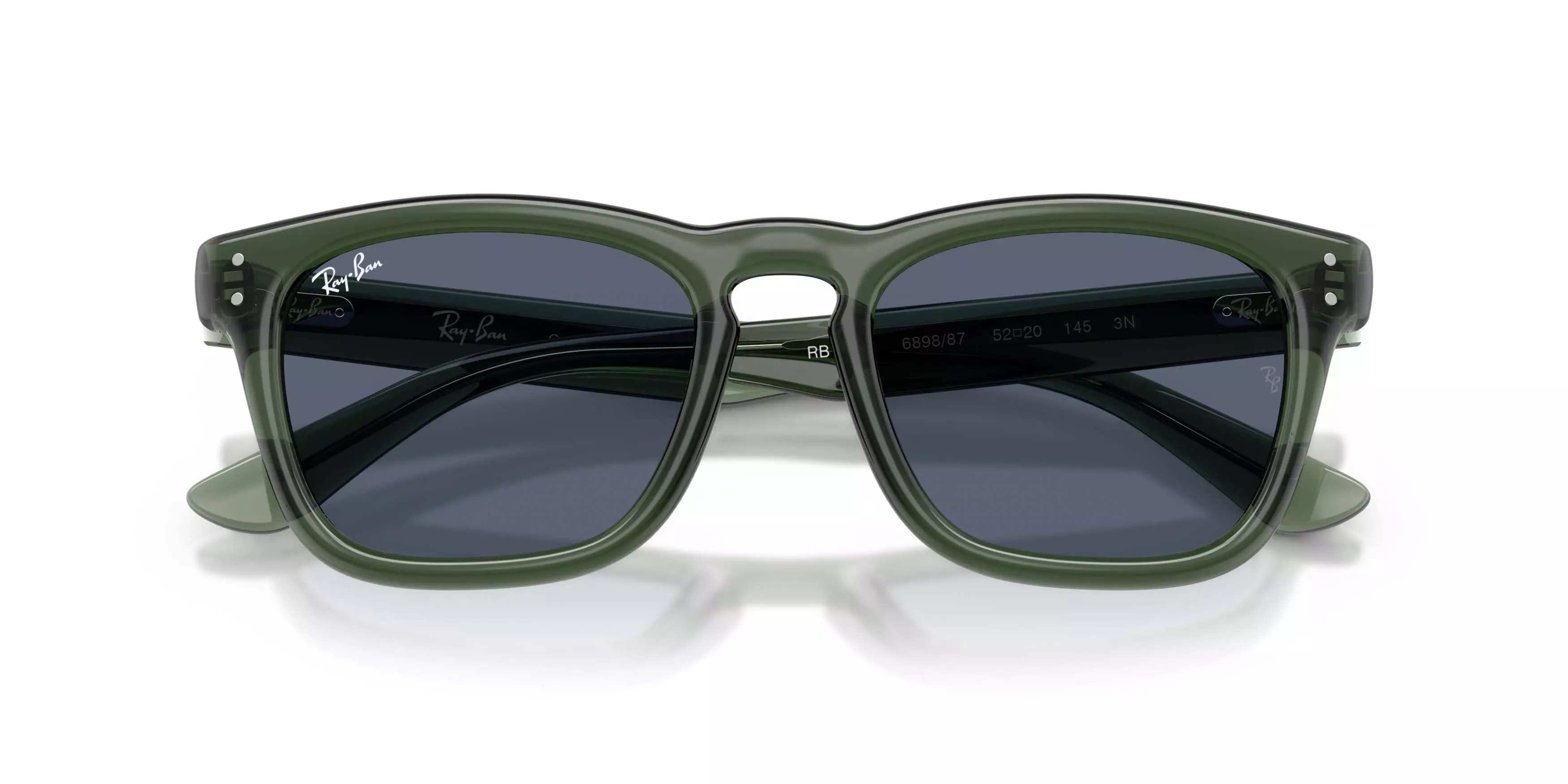 Ray-Ban RB2238 Dark Grey Sunglasses - Transparent Green - GREEN/GREY