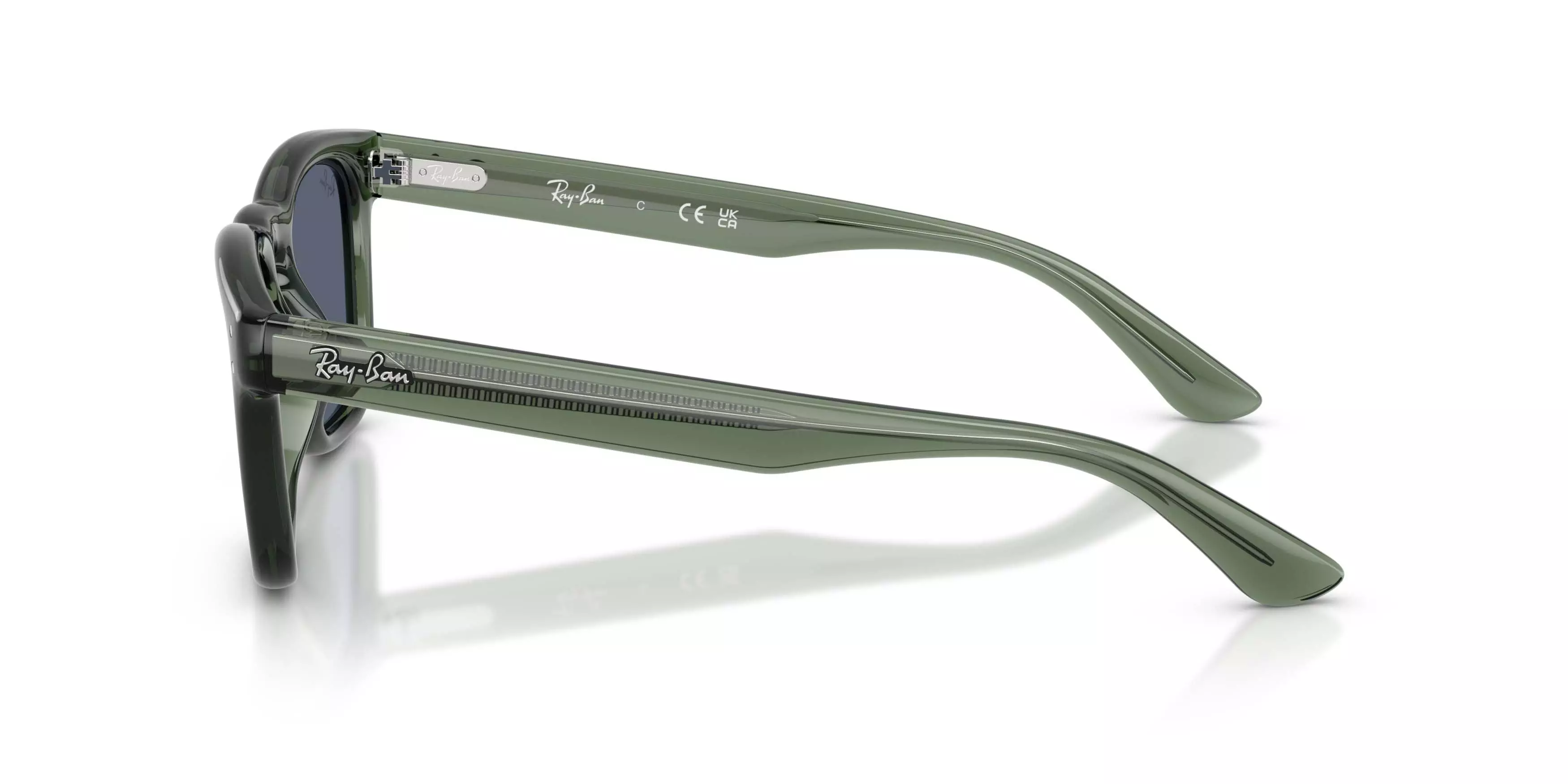 Ray-Ban RB2238 Dark Grey Sunglasses - Transparent Green - GREEN/GREY