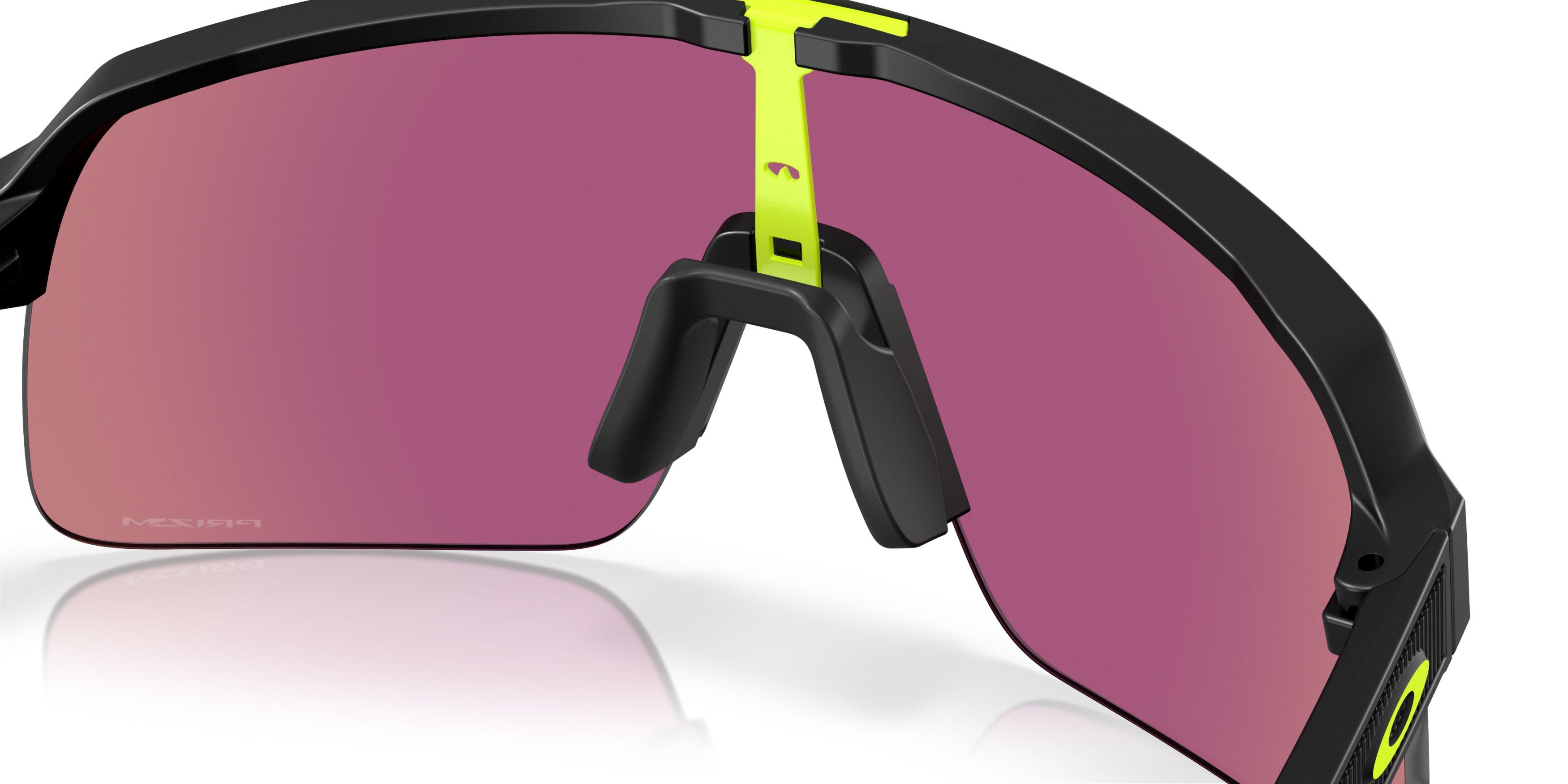 Oakley Sutro Lite Prizm Road Jade Sunglasses - Matte Black - BLACK/GREEN Thumbnail View 5