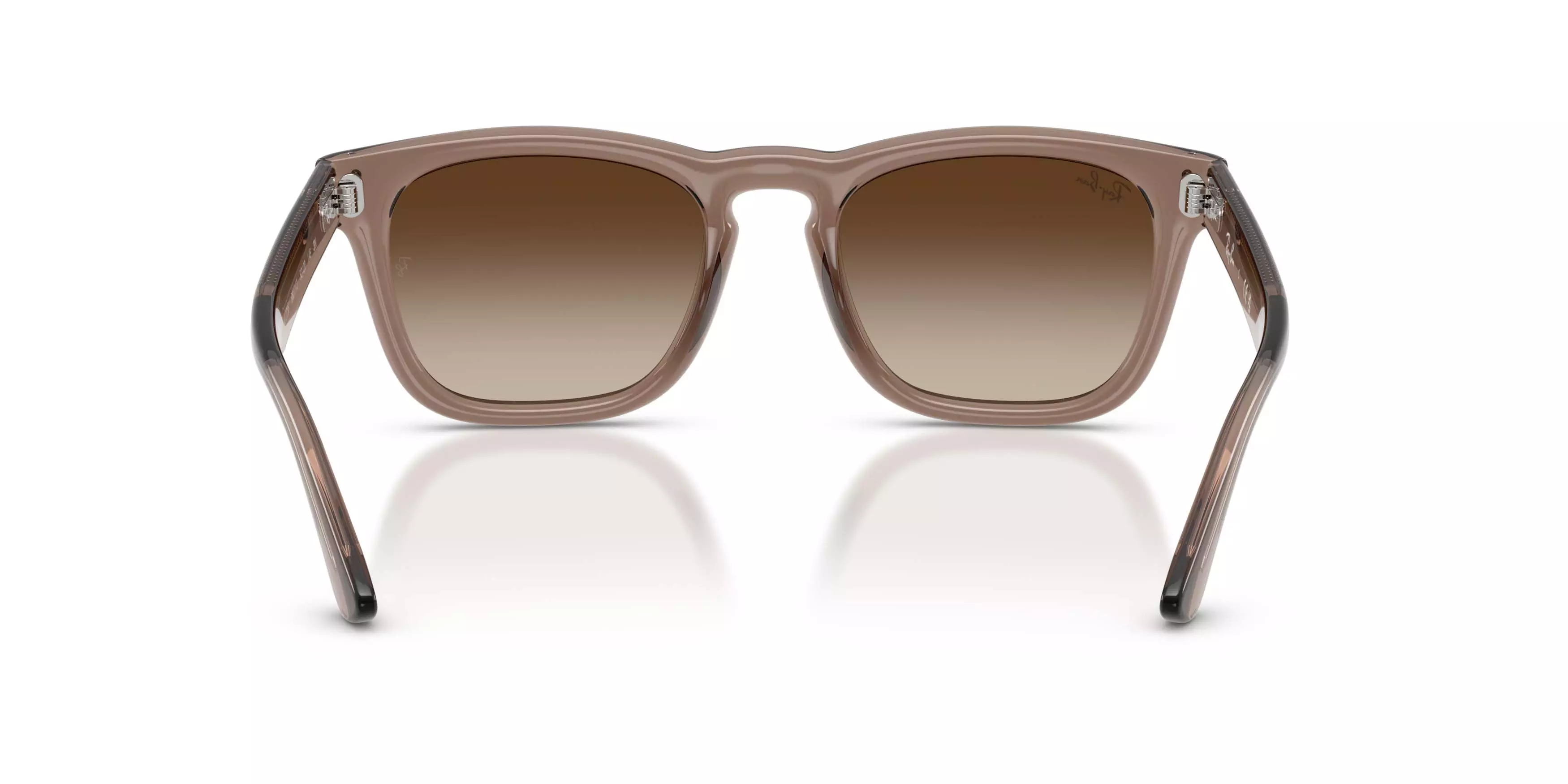 Ray-Ban RB2238 Light Brown Gradient Dark Brown Sunglasses - Transparent Light Brown - BROWN