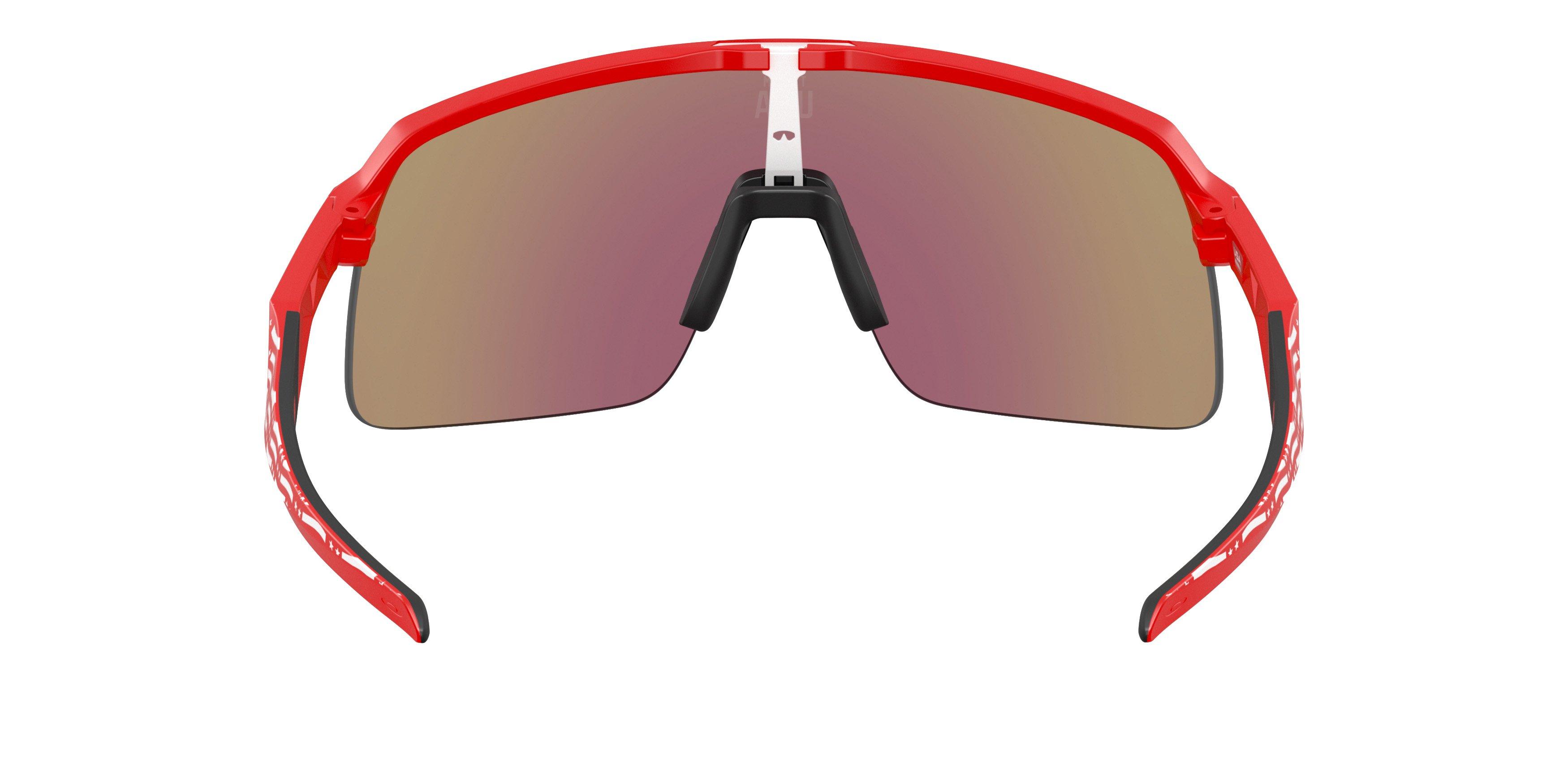 Oakley Sutro Lite Prizm Sapphire Sunglasses - Redline - RED/BLUE Thumbnail View 2