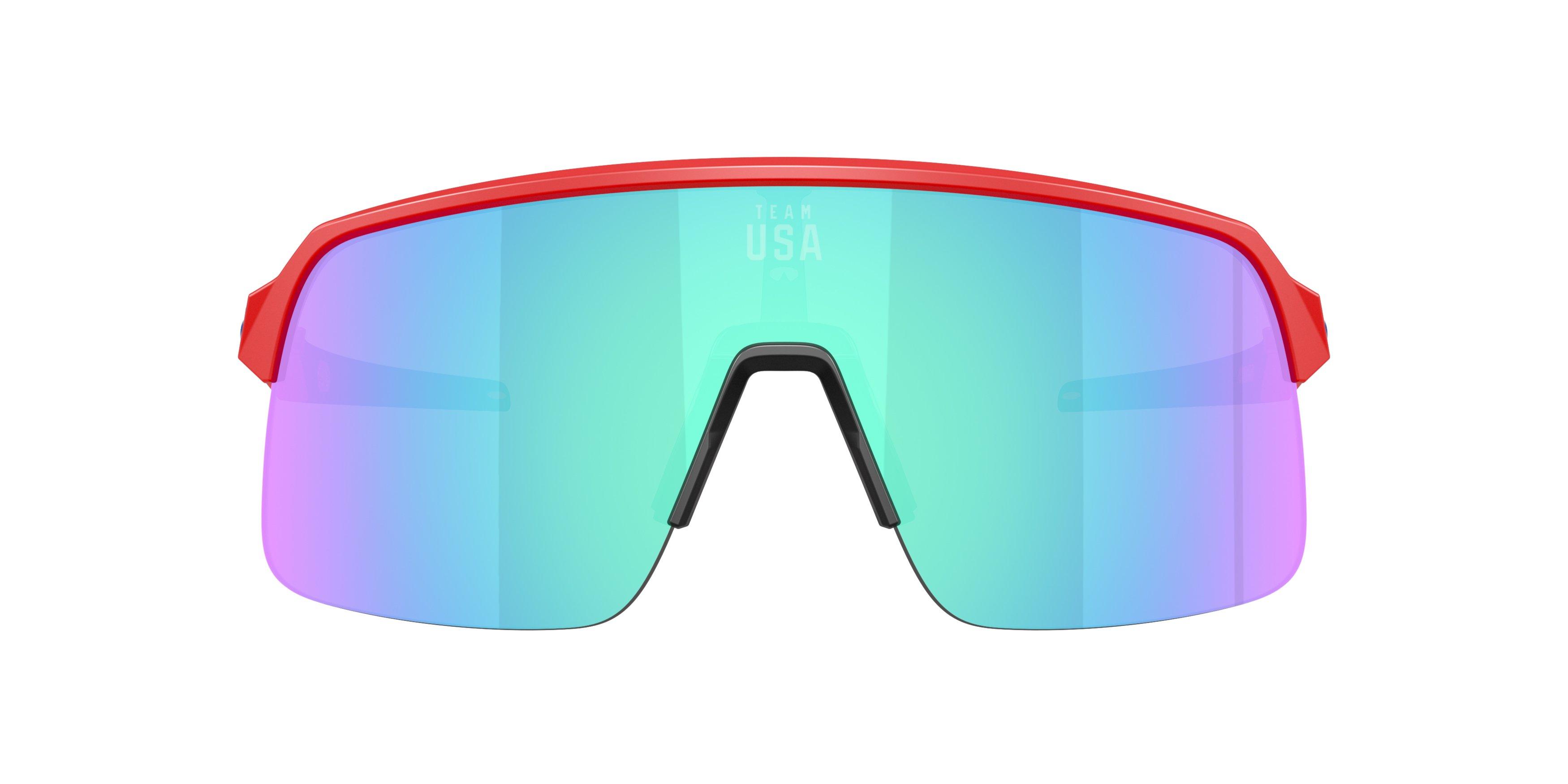 Oakley Sutro Lite Prizm Sapphire Sunglasses - Redline - RED/BLUE Thumbnail View 3