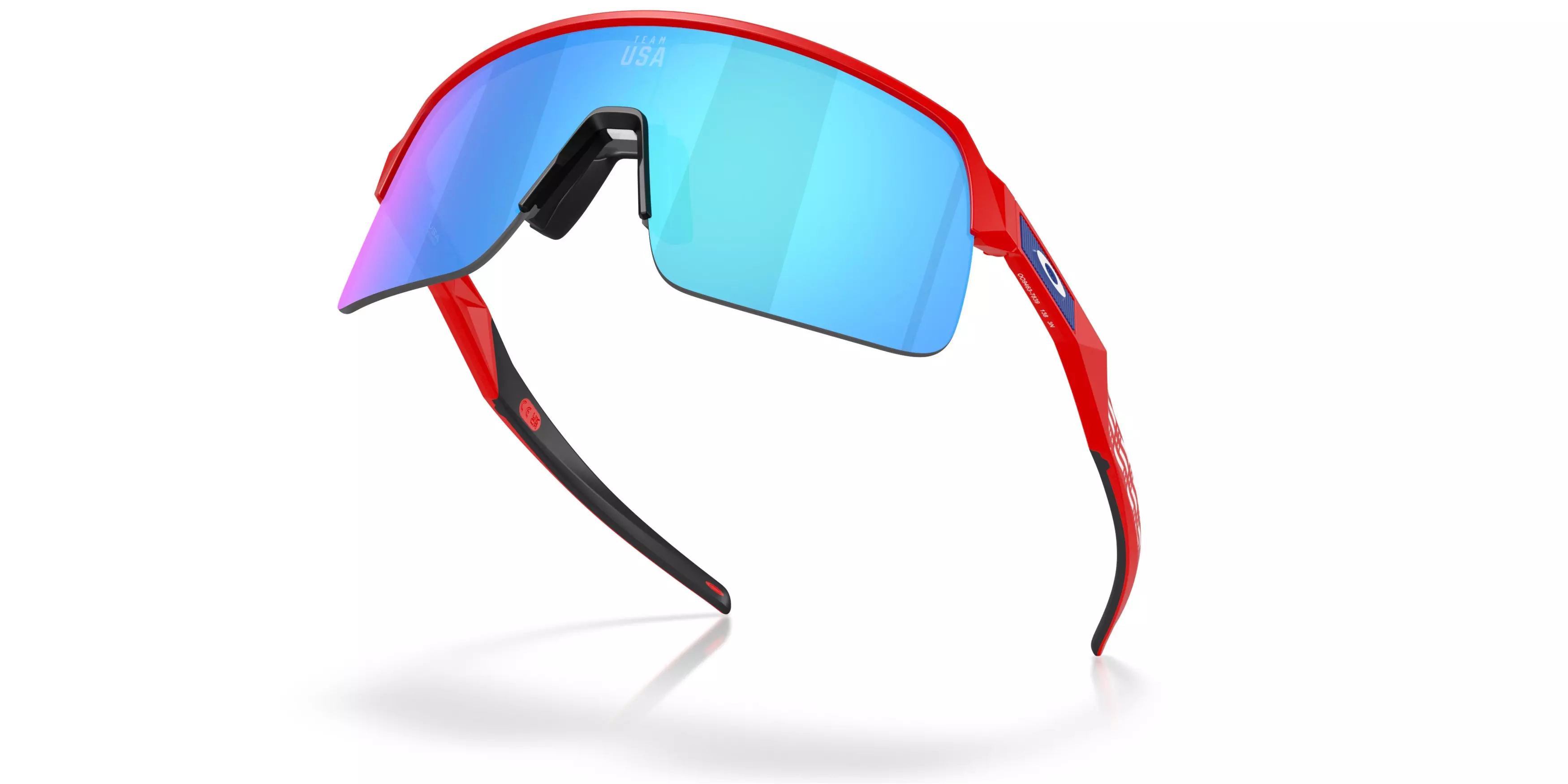 Oakley Sutro Lite Prizm Sapphire Sunglasses - Redline - RED/BLUE