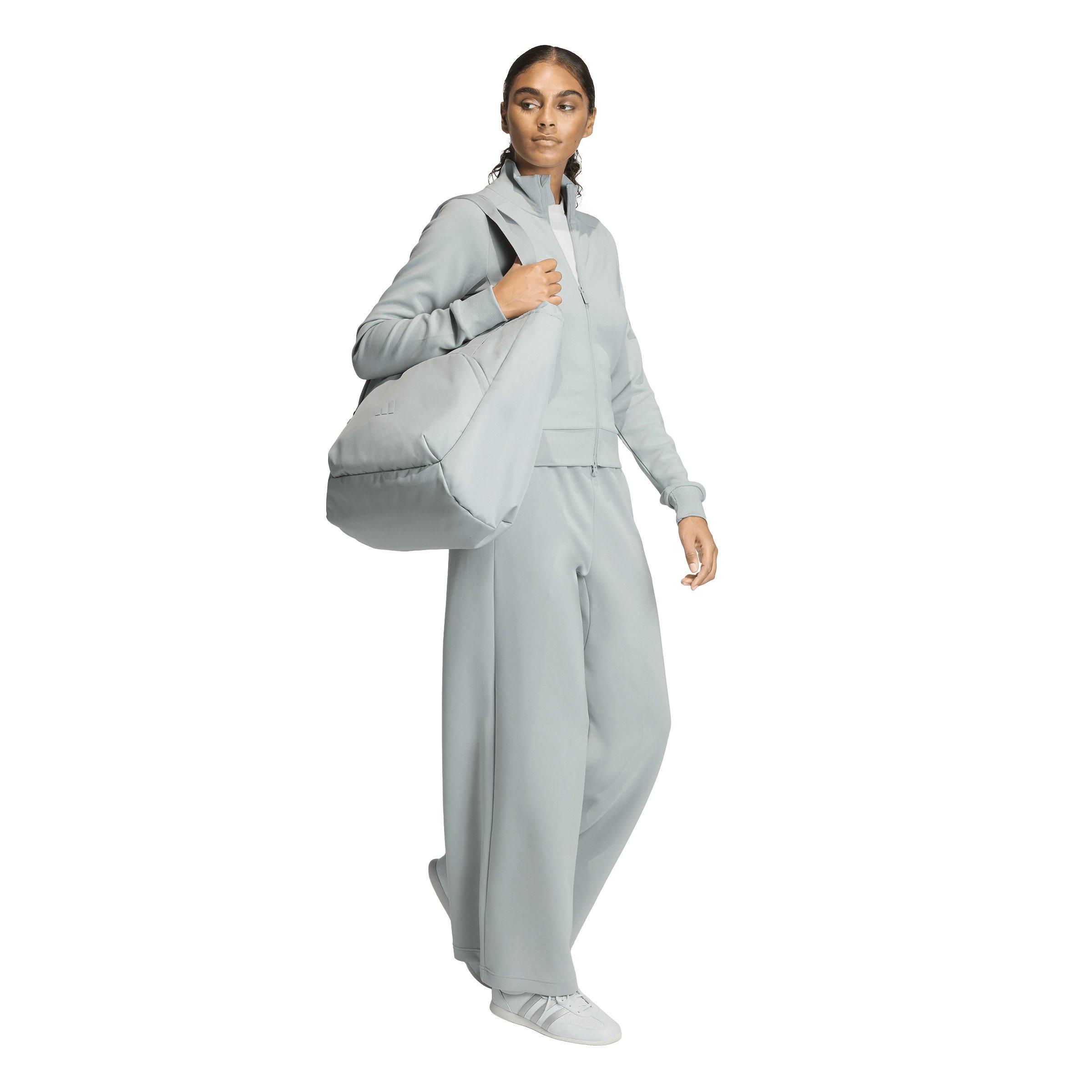 adidas Women's Soft Lux Slim Track Top - Sage Green - SAGE GREEN Thumbnail View 5