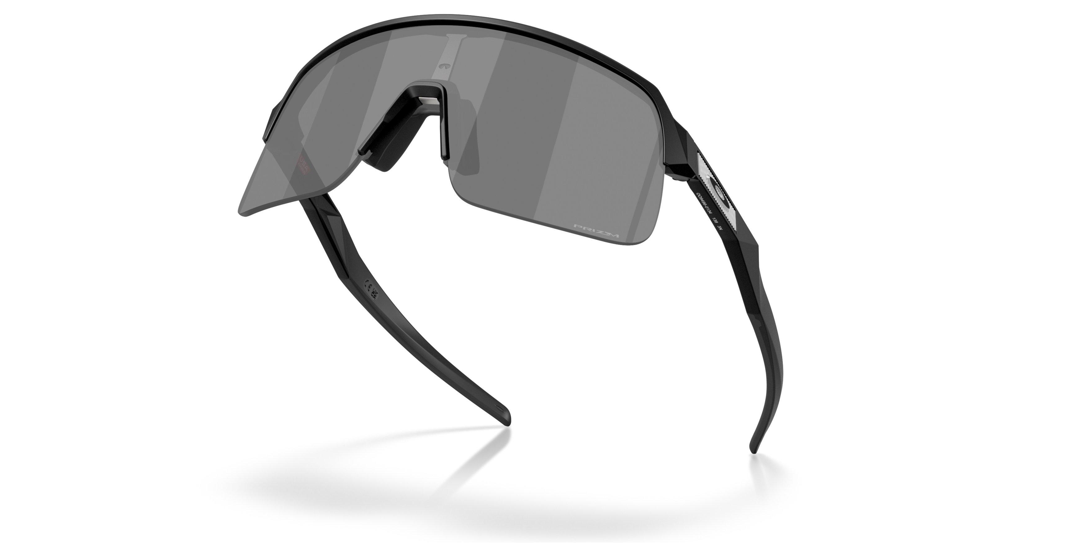 Oakley Sutro Lite S Prizm Black Sunglasses - Matte Black - BLACK/GREY Thumbnail View 4