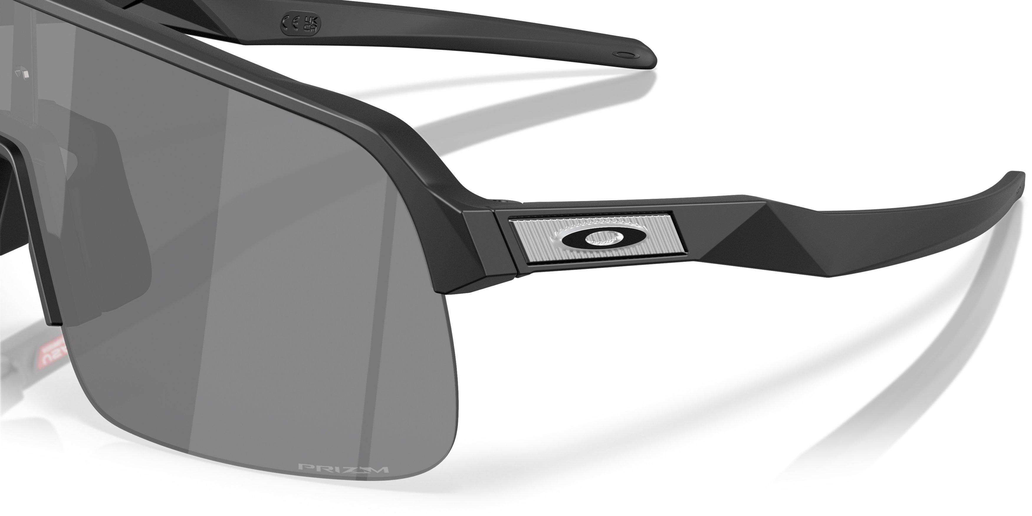 Oakley Sutro Lite S Prizm Black Sunglasses - Matte Black - BLACK/GREY Thumbnail View 5
