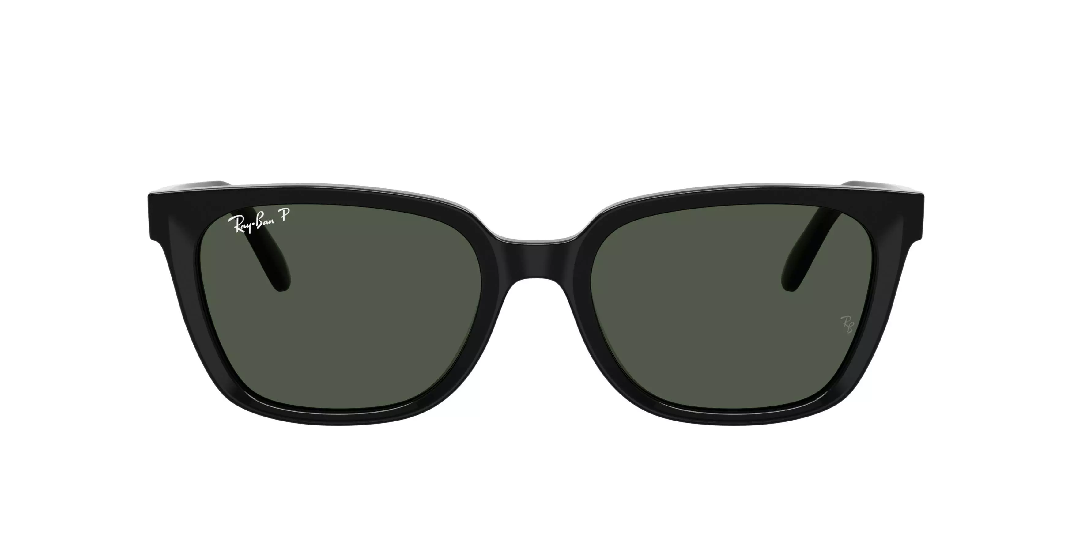 Ray-Ban RB2243D Dark Green Polarized Sunglasses - Black - BLACK/GREEN