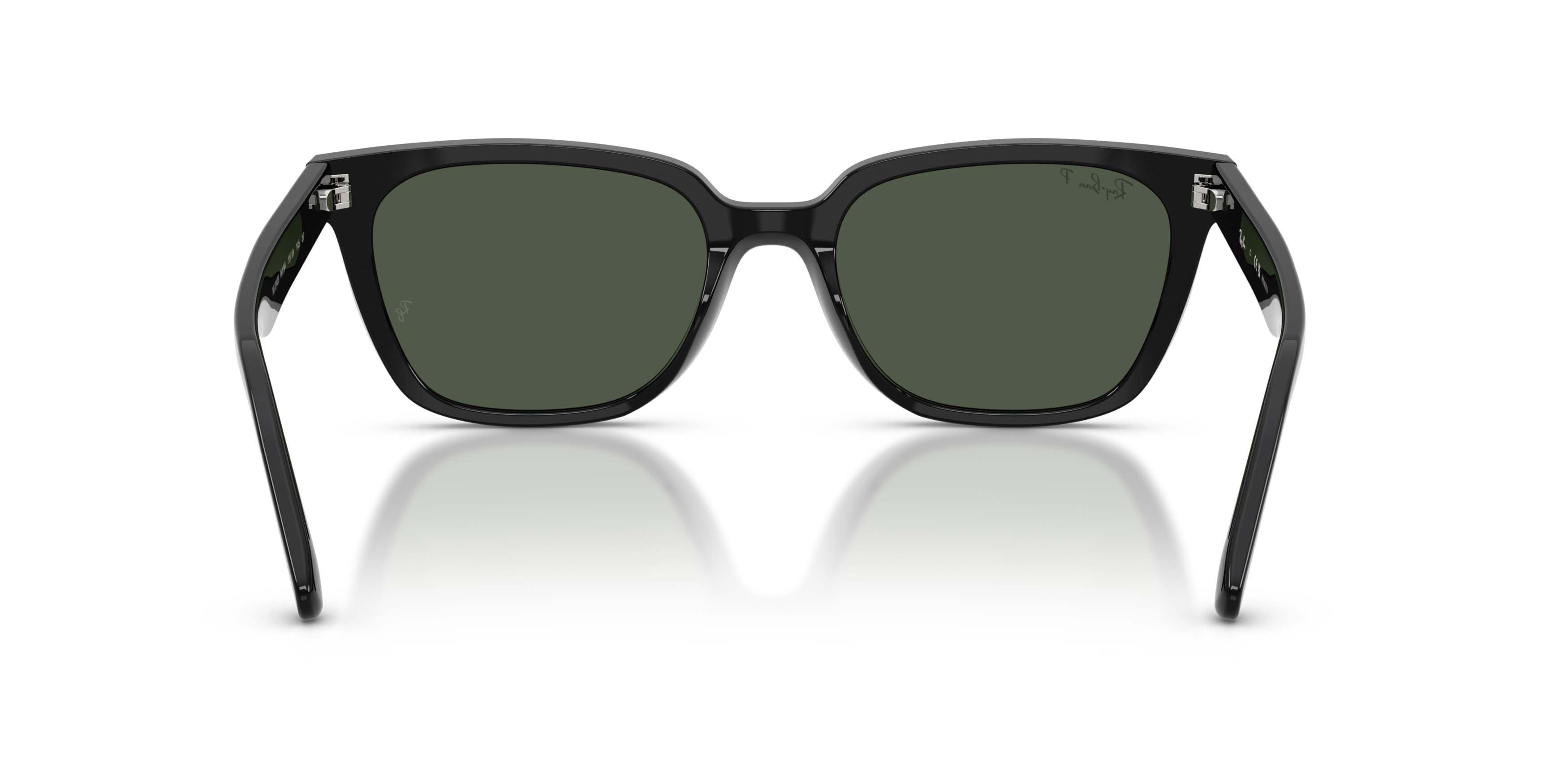 Ray-Ban RB2243D Dark Green Polarized Sunglasses - Black - BLACK/GREEN