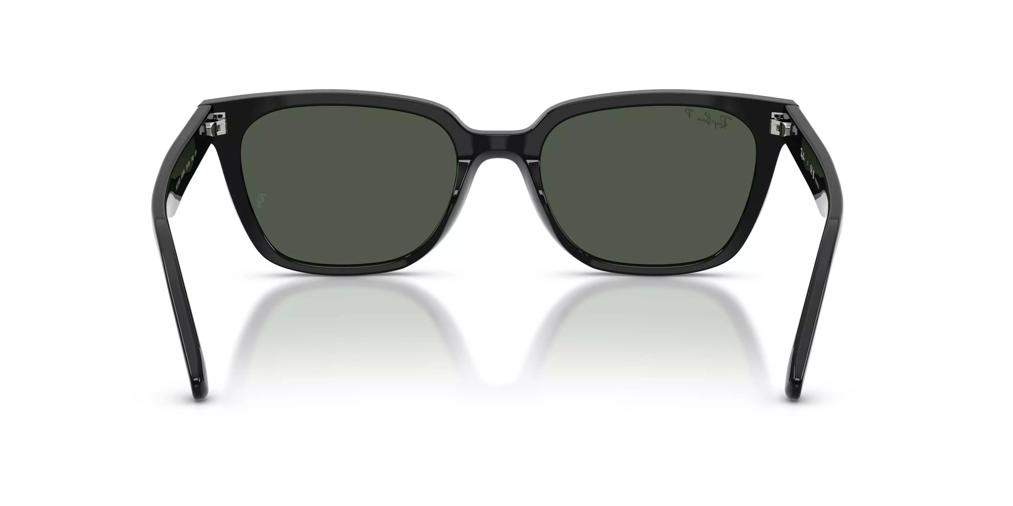 Ray-Ban RB2243D Dark Green Polarized Sunglasses - Black - BLACK/GREEN