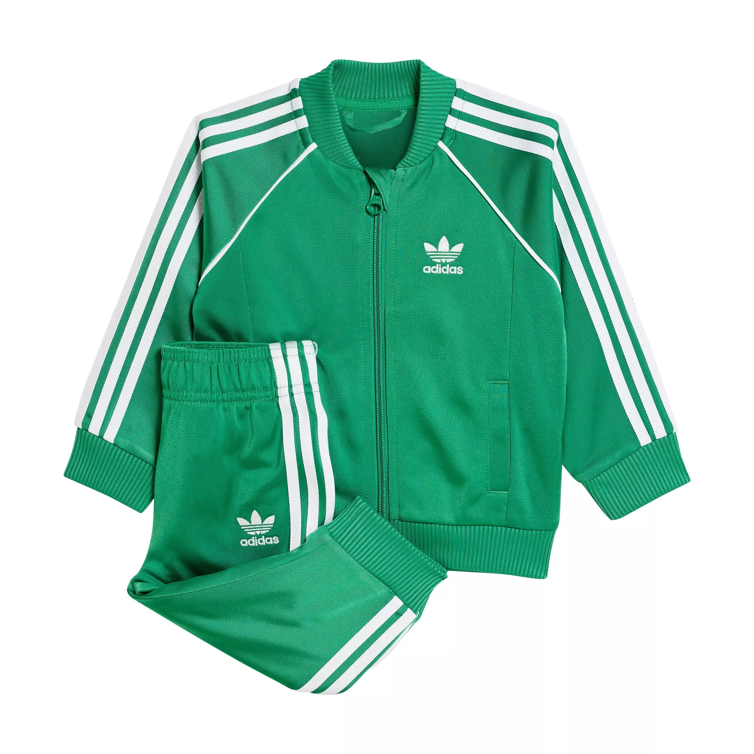 adidas Originals Infant Kids' Adicolor SST Track Suit - Green - GREEN
