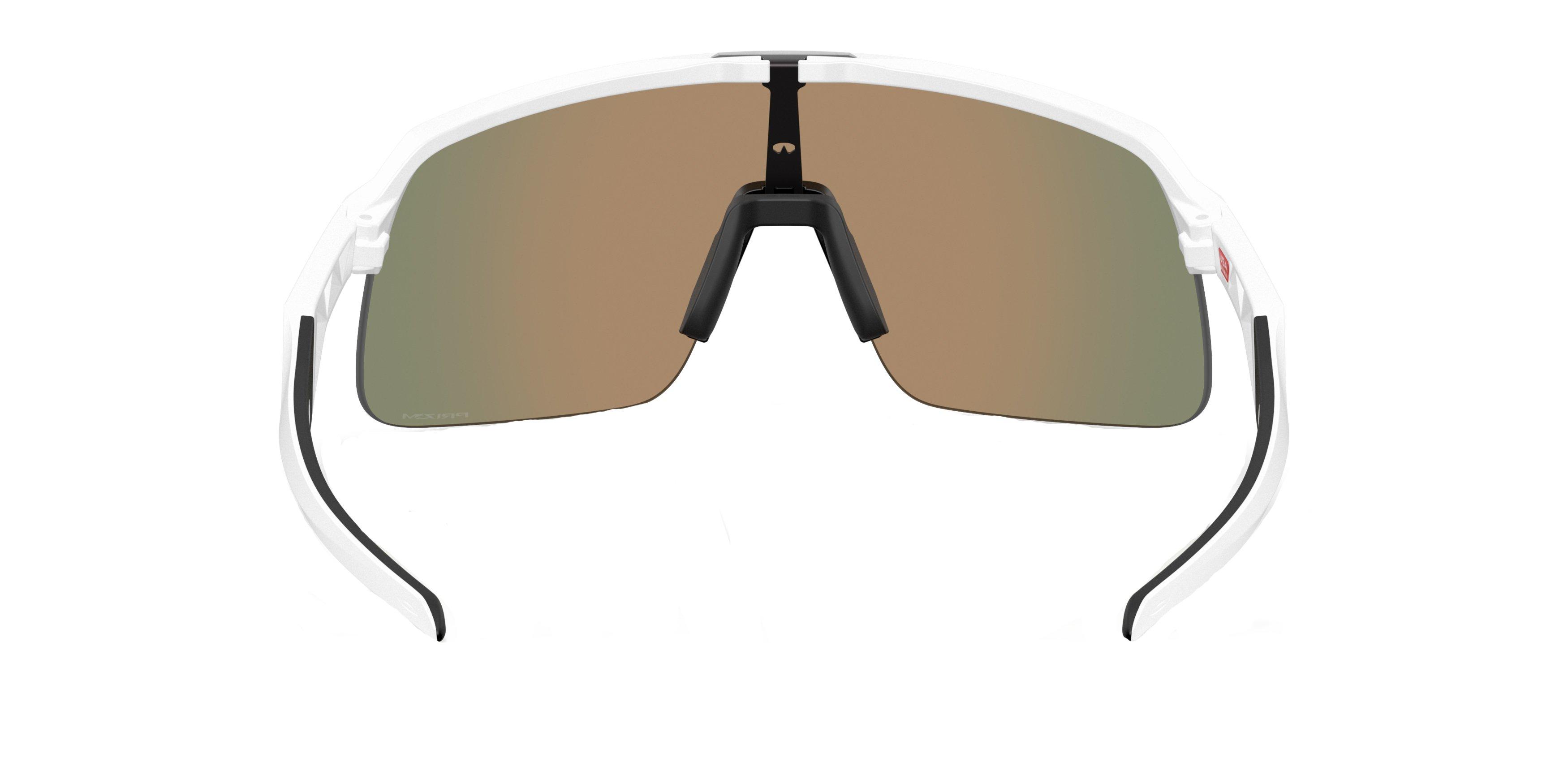 Oakley Sutro Lite S Prizm Ruby Sunglasses - Matte White - WHITE/RED Thumbnail View 2