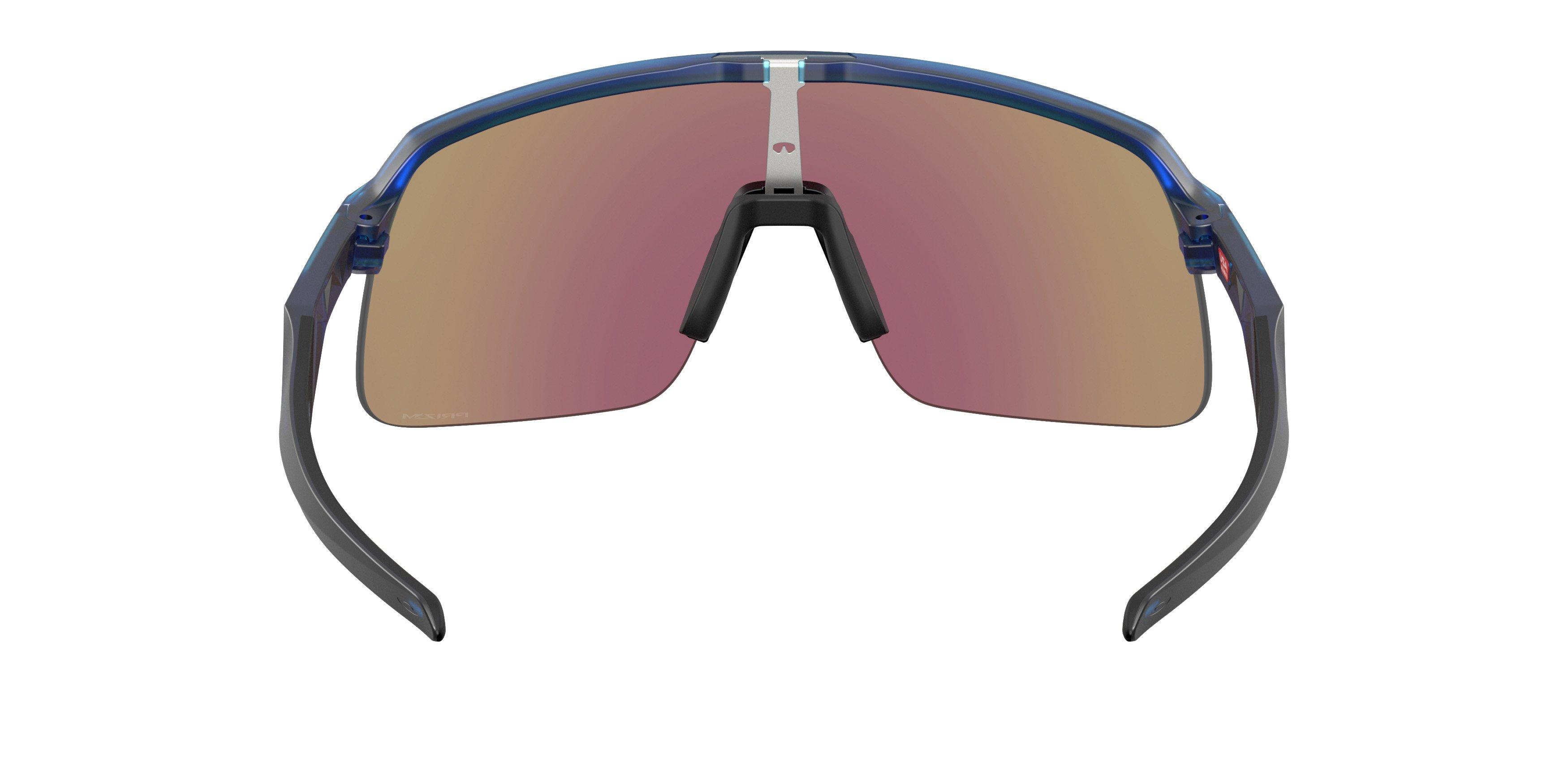 Oakley Sutro Lite S Prizm Sapphire Sunglasses - Matte Transparent Blue - BLUE Thumbnail View 2