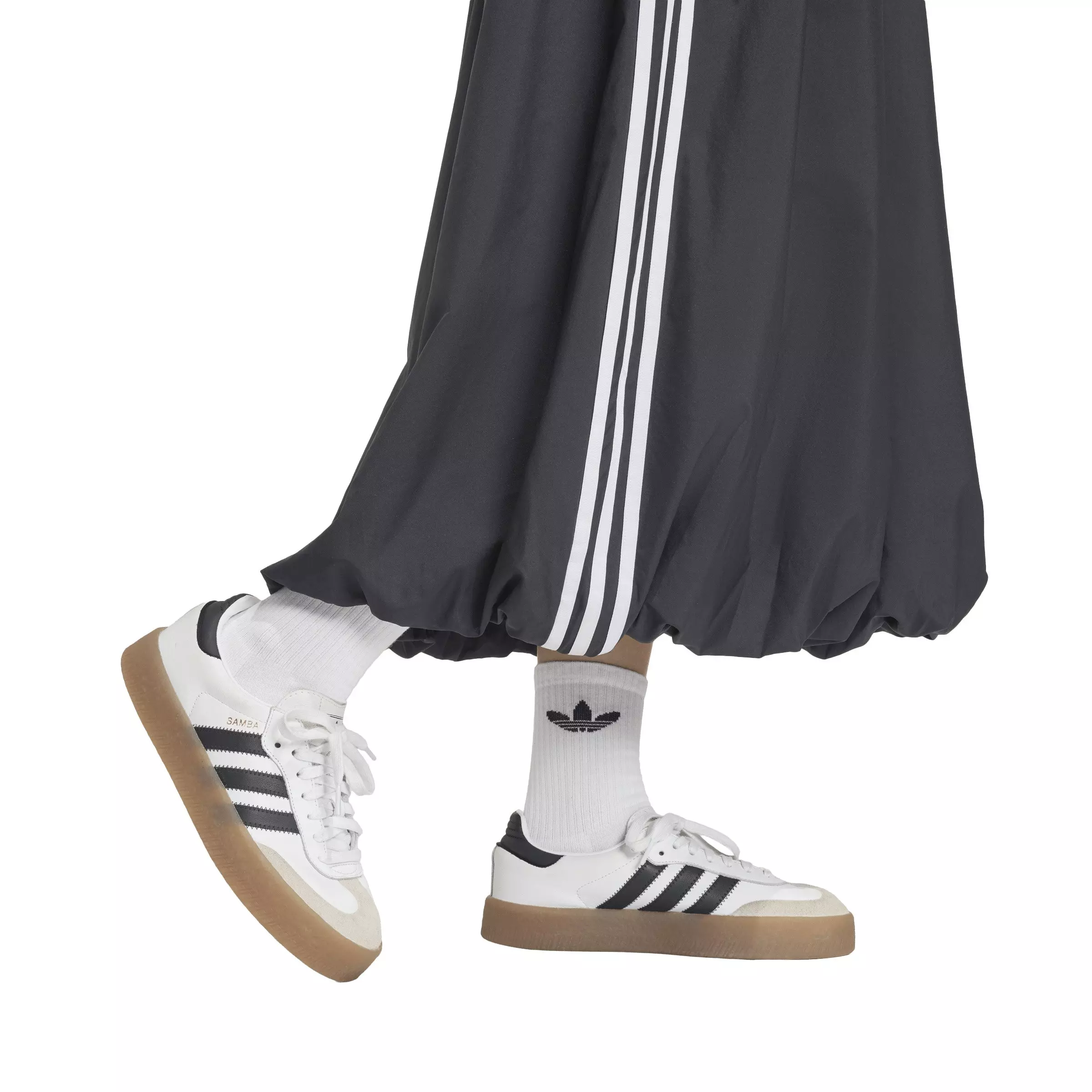 adidas Originals Women's Balloon Long Skirt - Black - BLACK