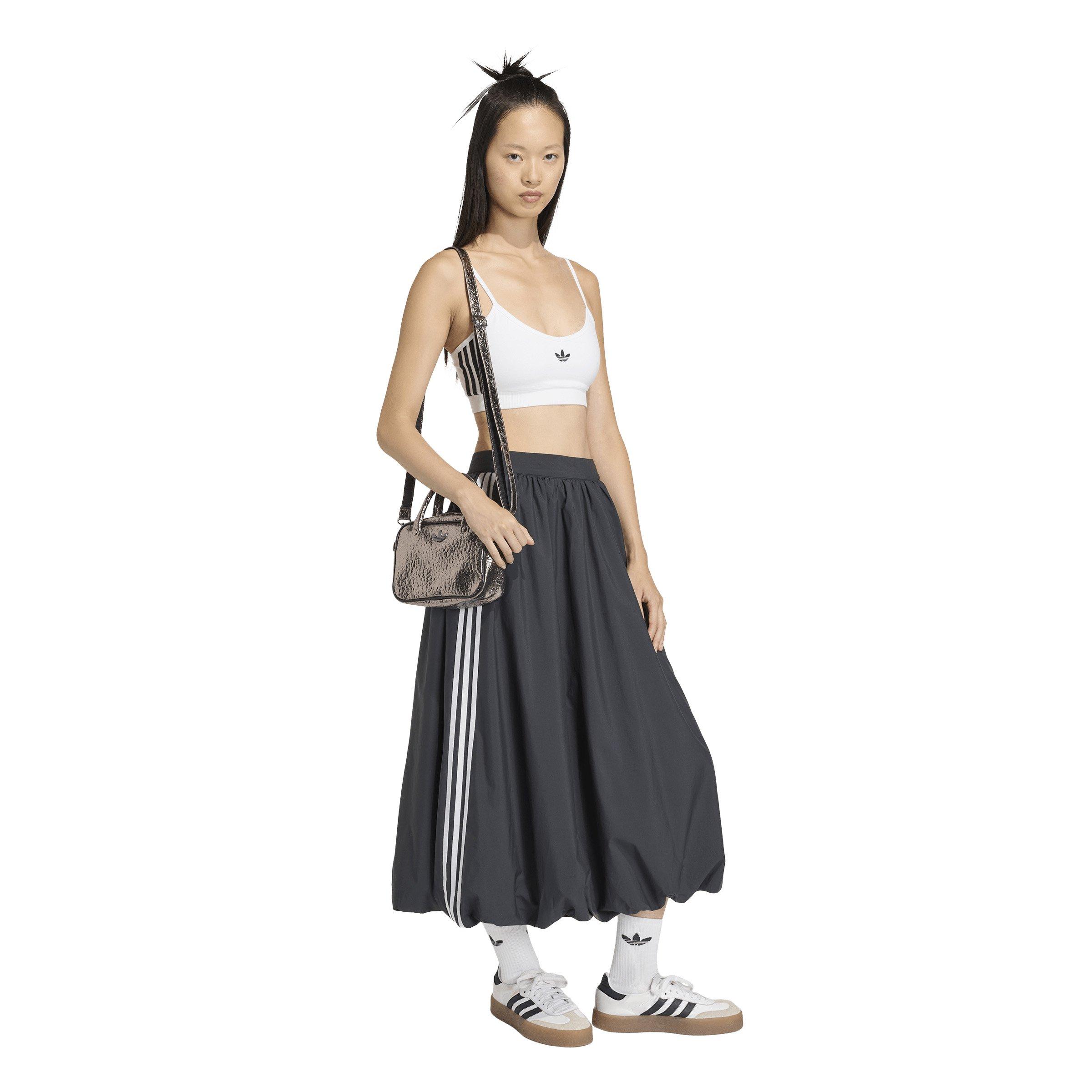 adidas Originals Women's Balloon Long Skirt - Black - BLACK Thumbnail View 5