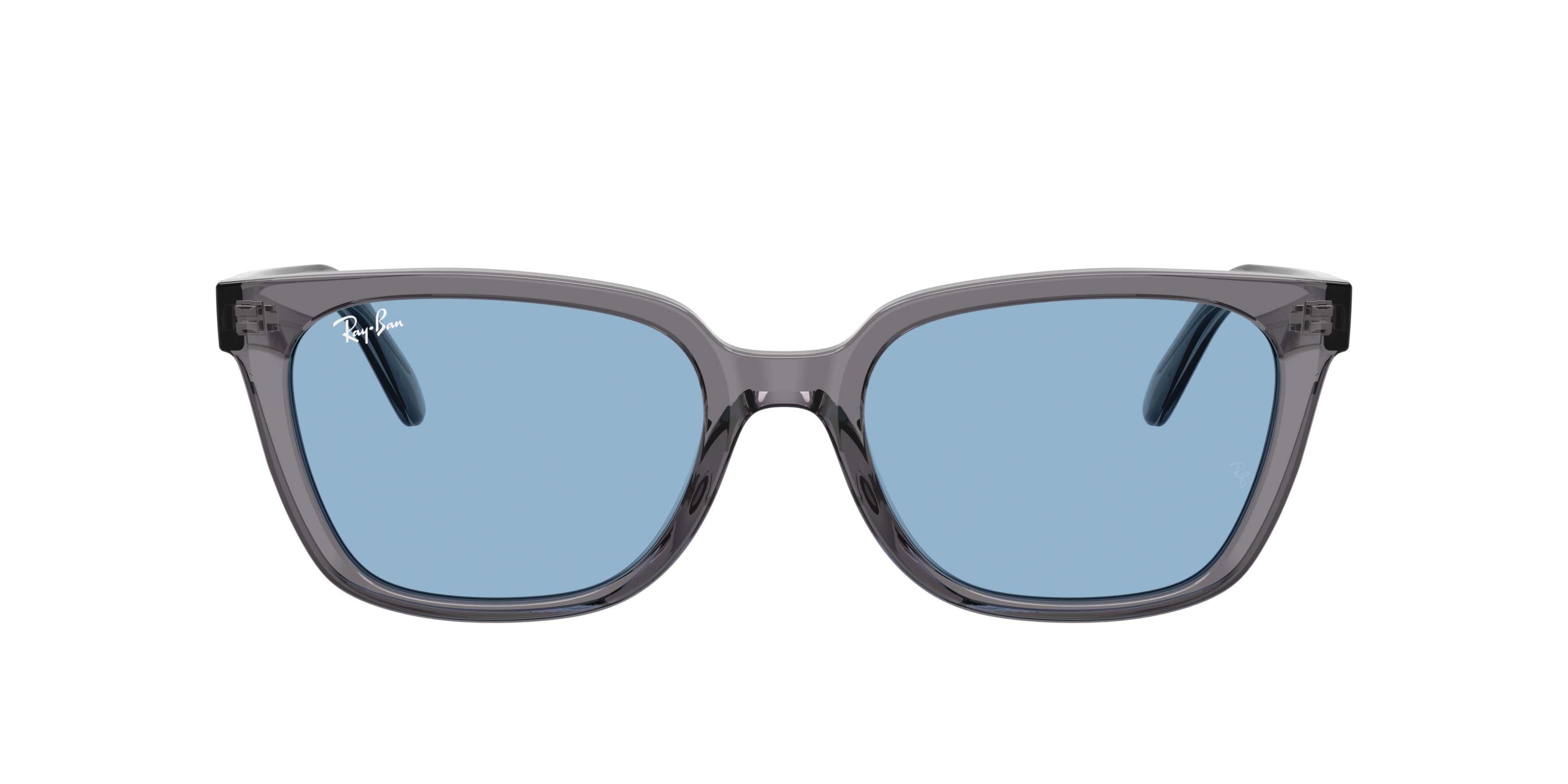 Ray-Ban RB2243D Light Blue Sunglasses - Transparent Grey - GREY/BLUE