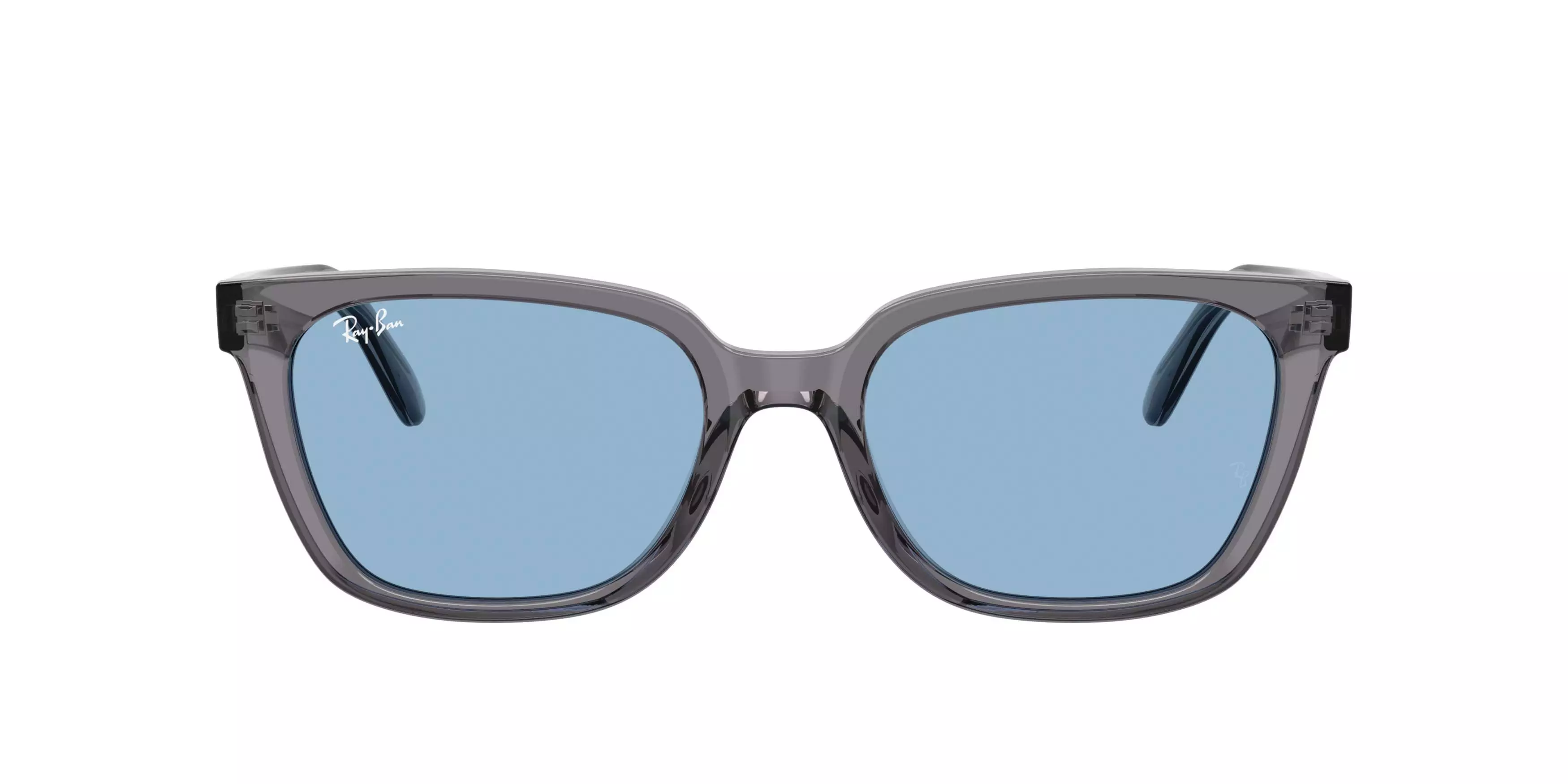 Ray-Ban RB2243D Light Blue Sunglasses - Transparent Grey - GREY/BLUE