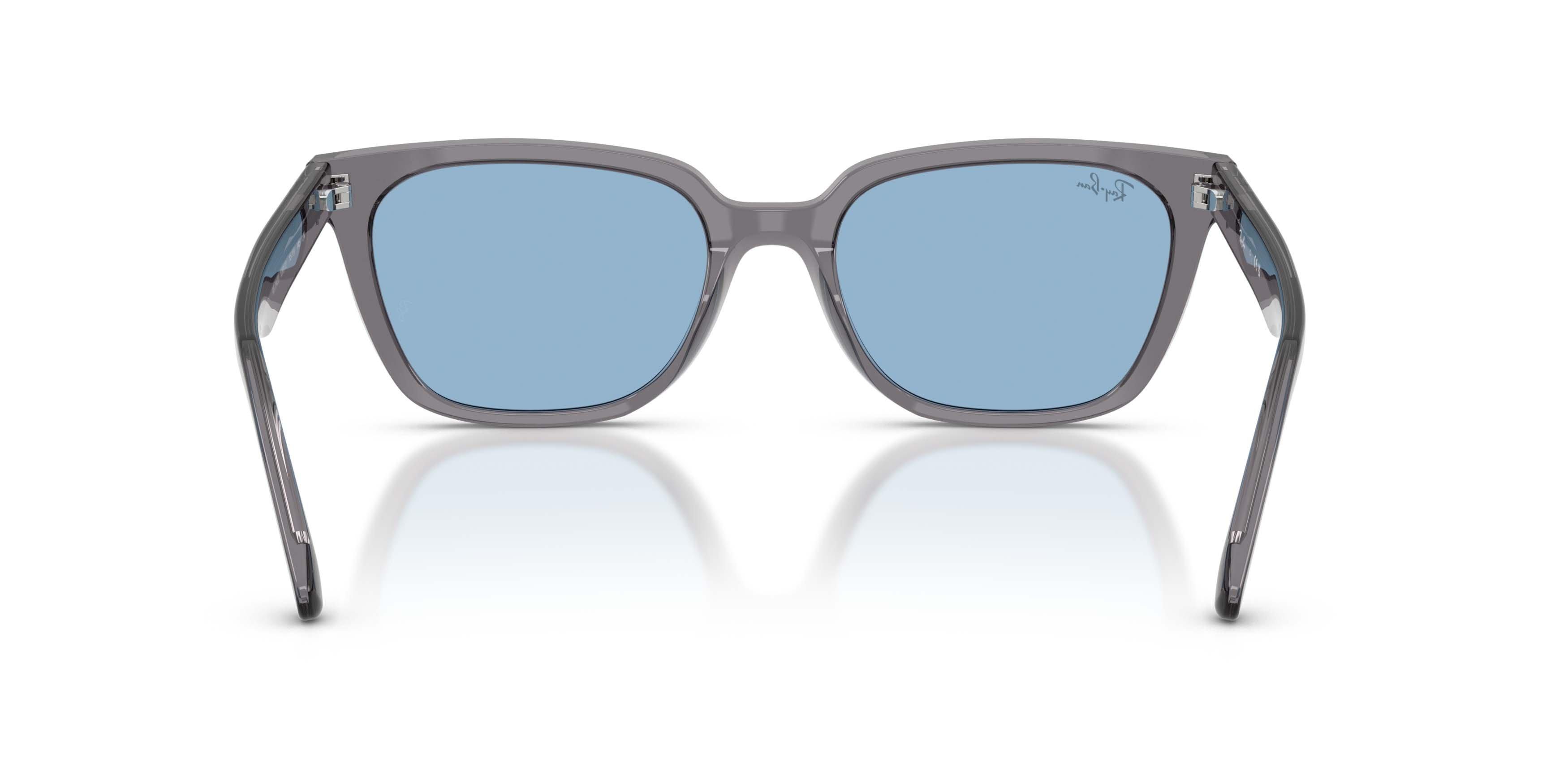 Ray-Ban RB2243D Light Blue Sunglasses - Transparent Grey - GREY/BLUE