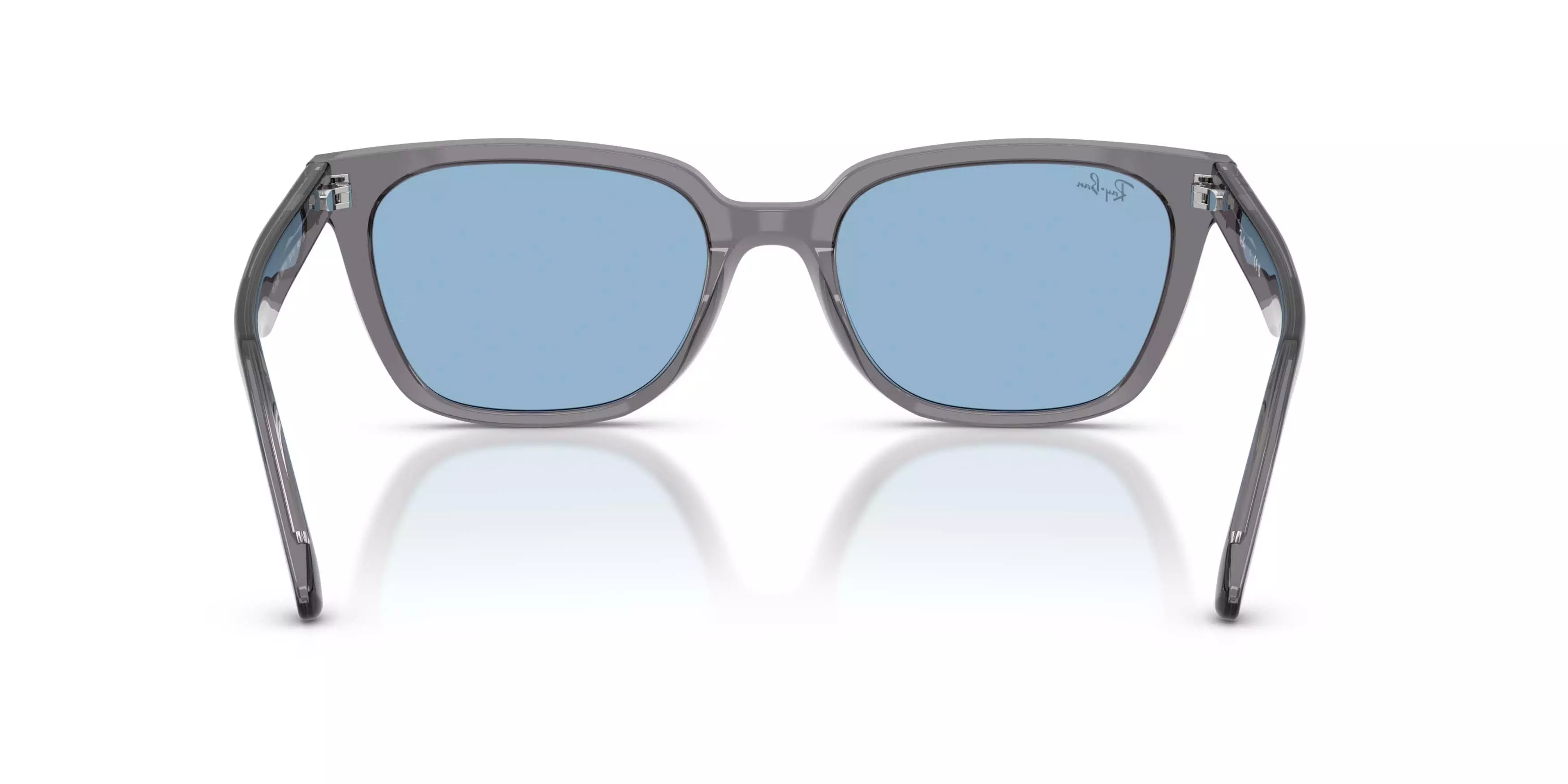 Ray-Ban RB2243D Light Blue Sunglasses - Transparent Grey - GREY/BLUE