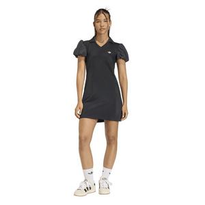 adidas Originals Women's Dress with Balloon Sleeves - Black