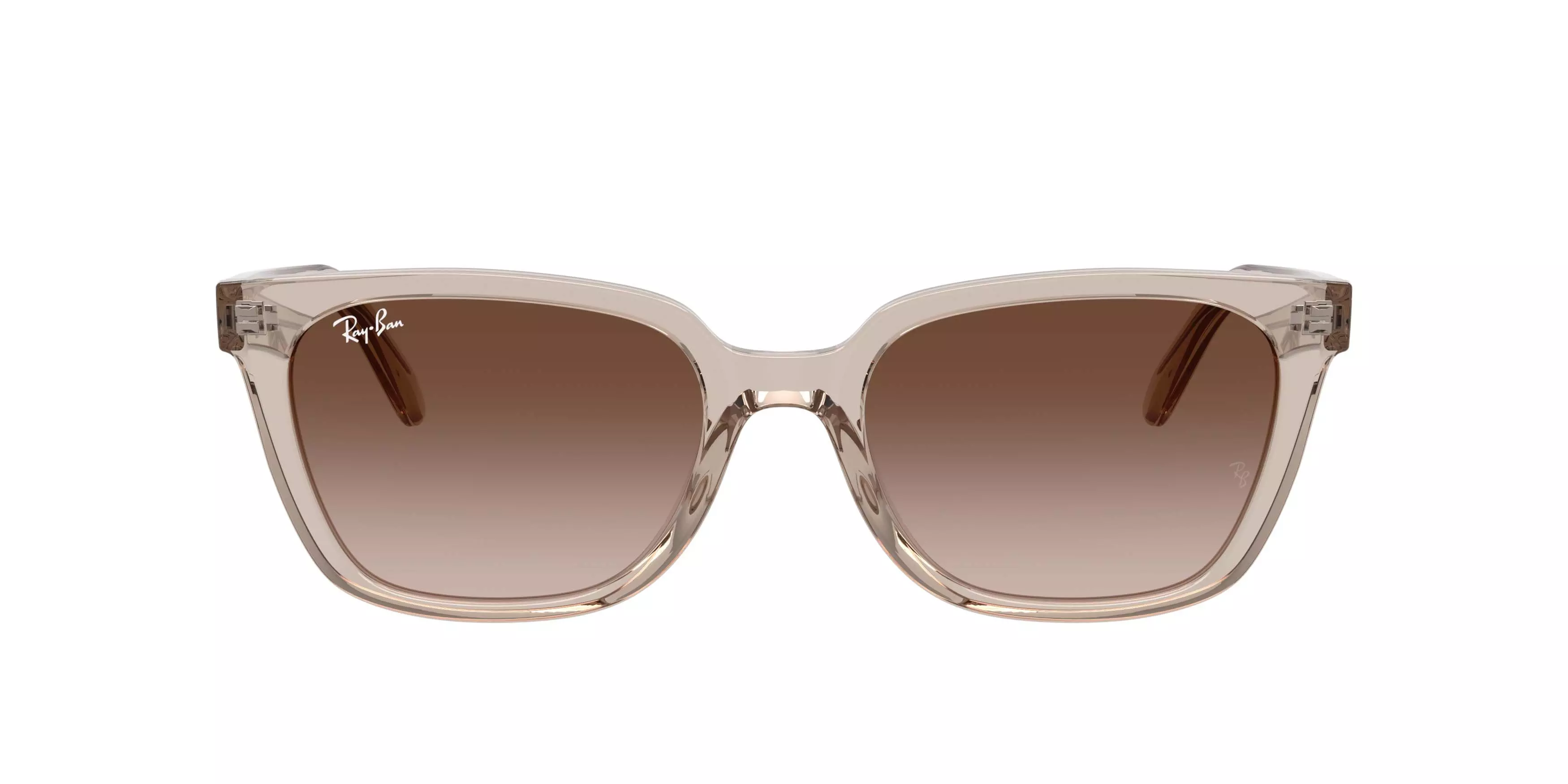 Ray-Ban RB2243D Light Brown Gradient Dark Brown Sunglasses - Transparent Light Brown - LT BROWN