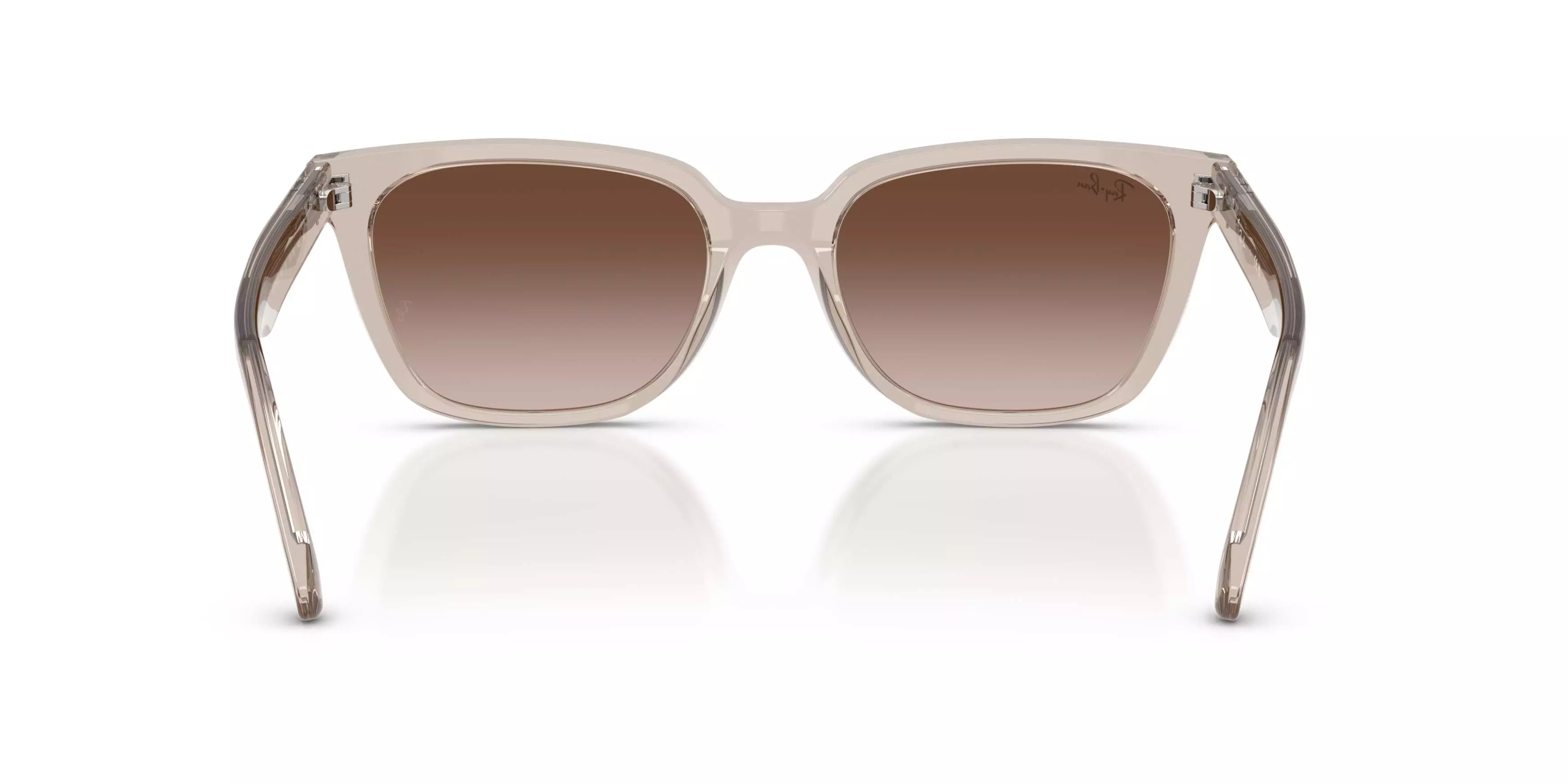 Ray-Ban RB2243D Light Brown Gradient Dark Brown Sunglasses - Transparent Light Brown - LT BROWN