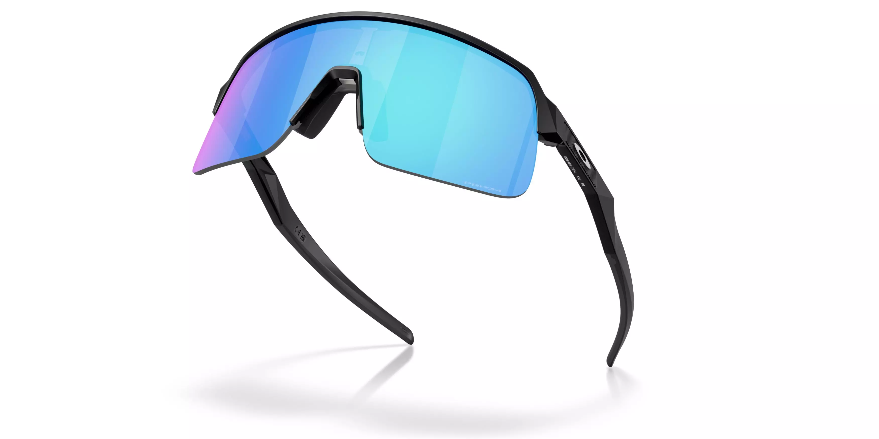 Oakley Sutro Lite S Prizm Sapphire Sunglasses - Matte Black - BLACK/BLUE