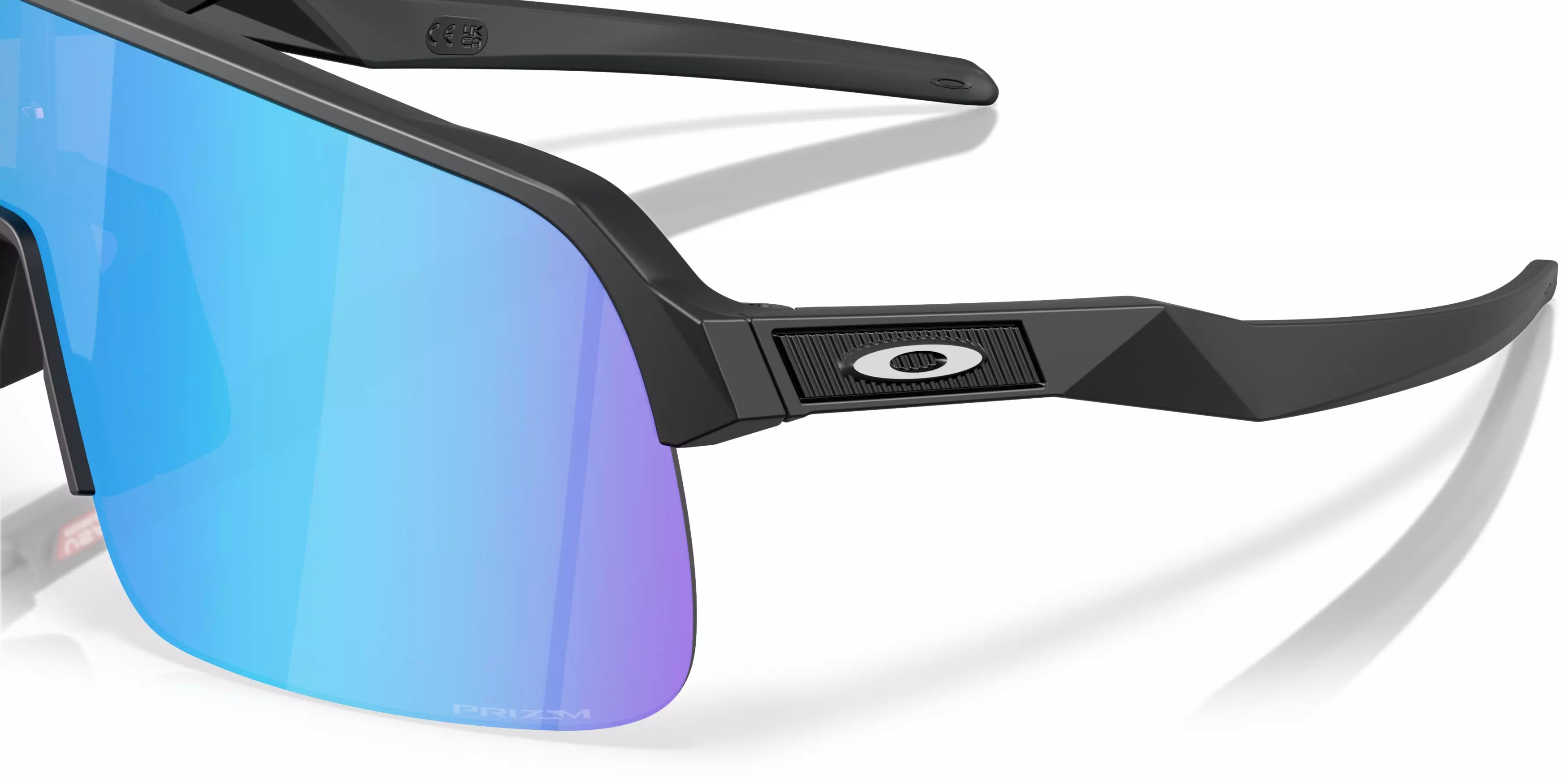 Oakley Sutro Lite S Prizm Sapphire Sunglasses - Matte Black - BLACK/BLUE