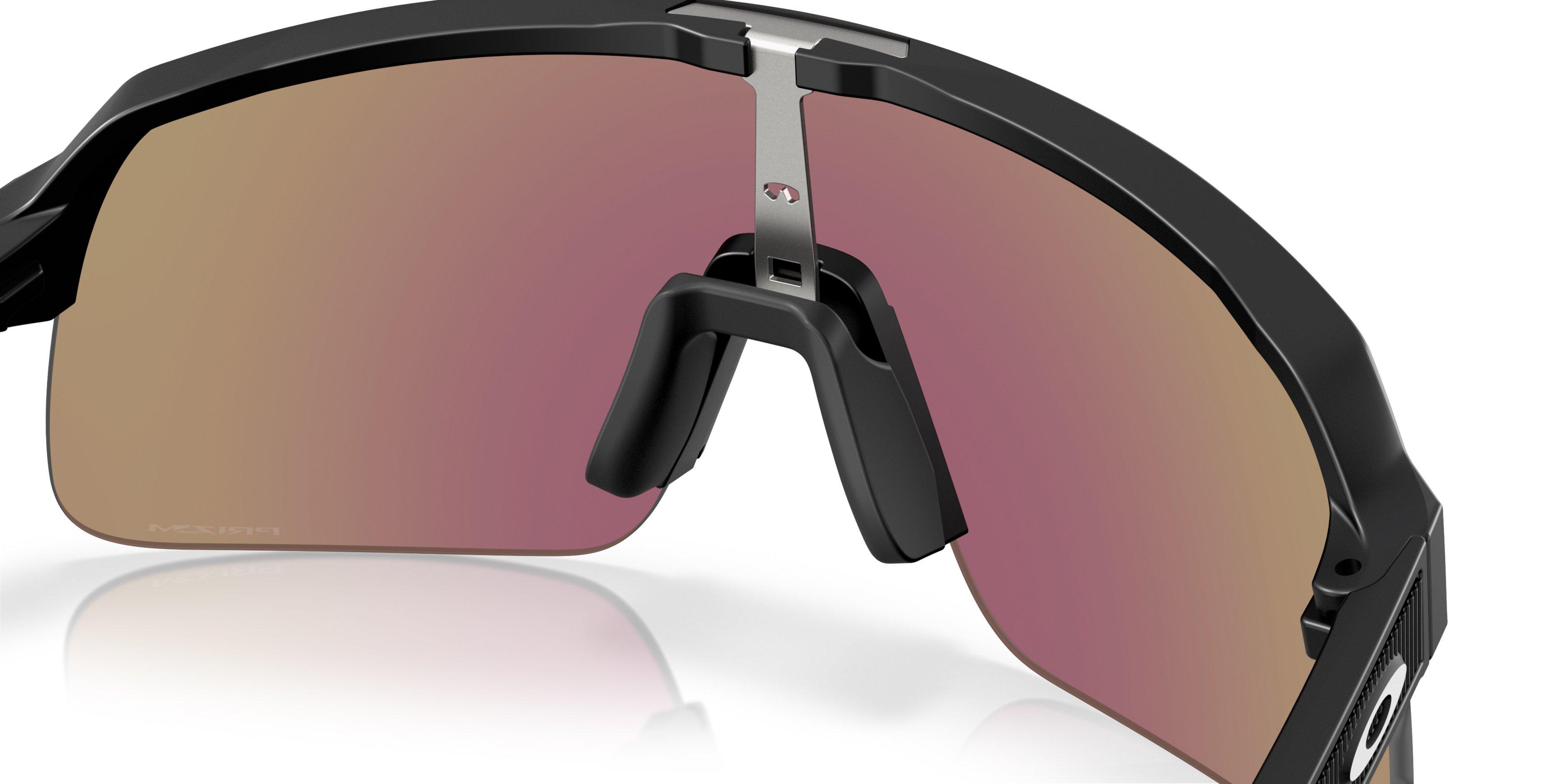 Oakley Sutro Lite S Prizm Sapphire Sunglasses - Matte Black - BLACK/BLUE Thumbnail View 6