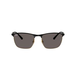 Ray-Ban RB3686 Dark Grey Sunglasses - Black on Arista - BLACK/GREY
