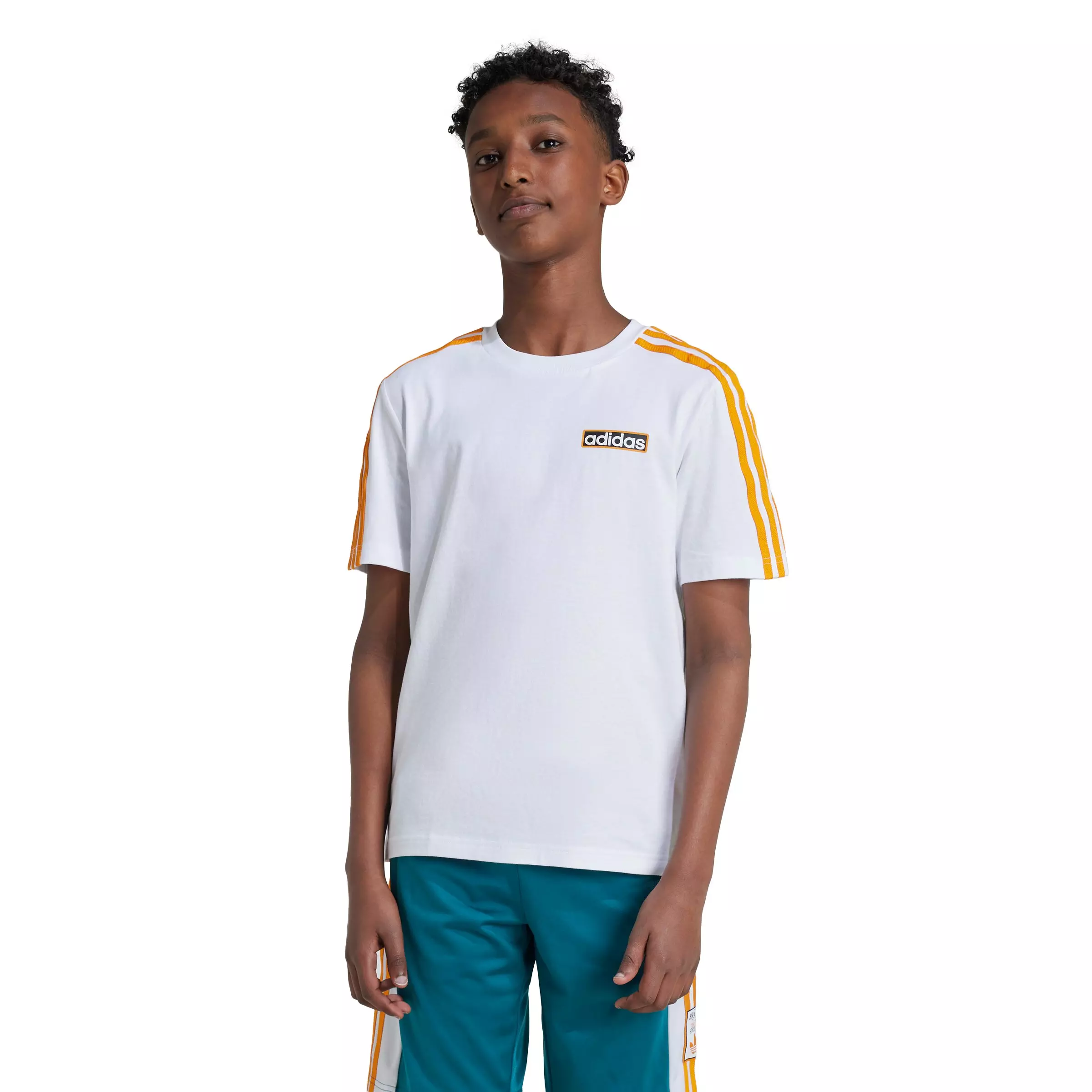 adidas Originals Big Kids' T-Shirt - White - WHITE