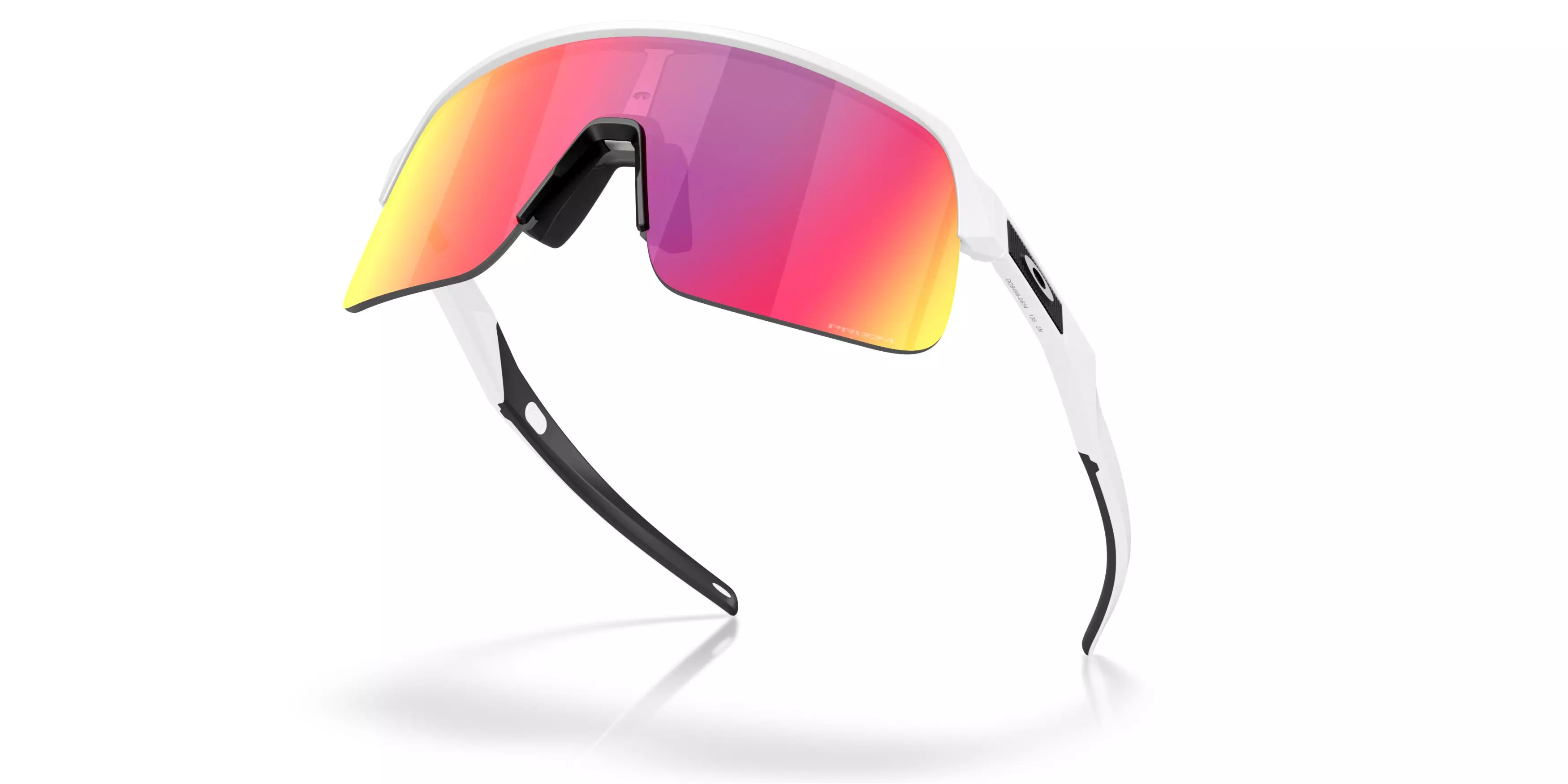 Oakley Sutro Lite S Prizm Road Sunglasses - Matte White - WHITE/RED
