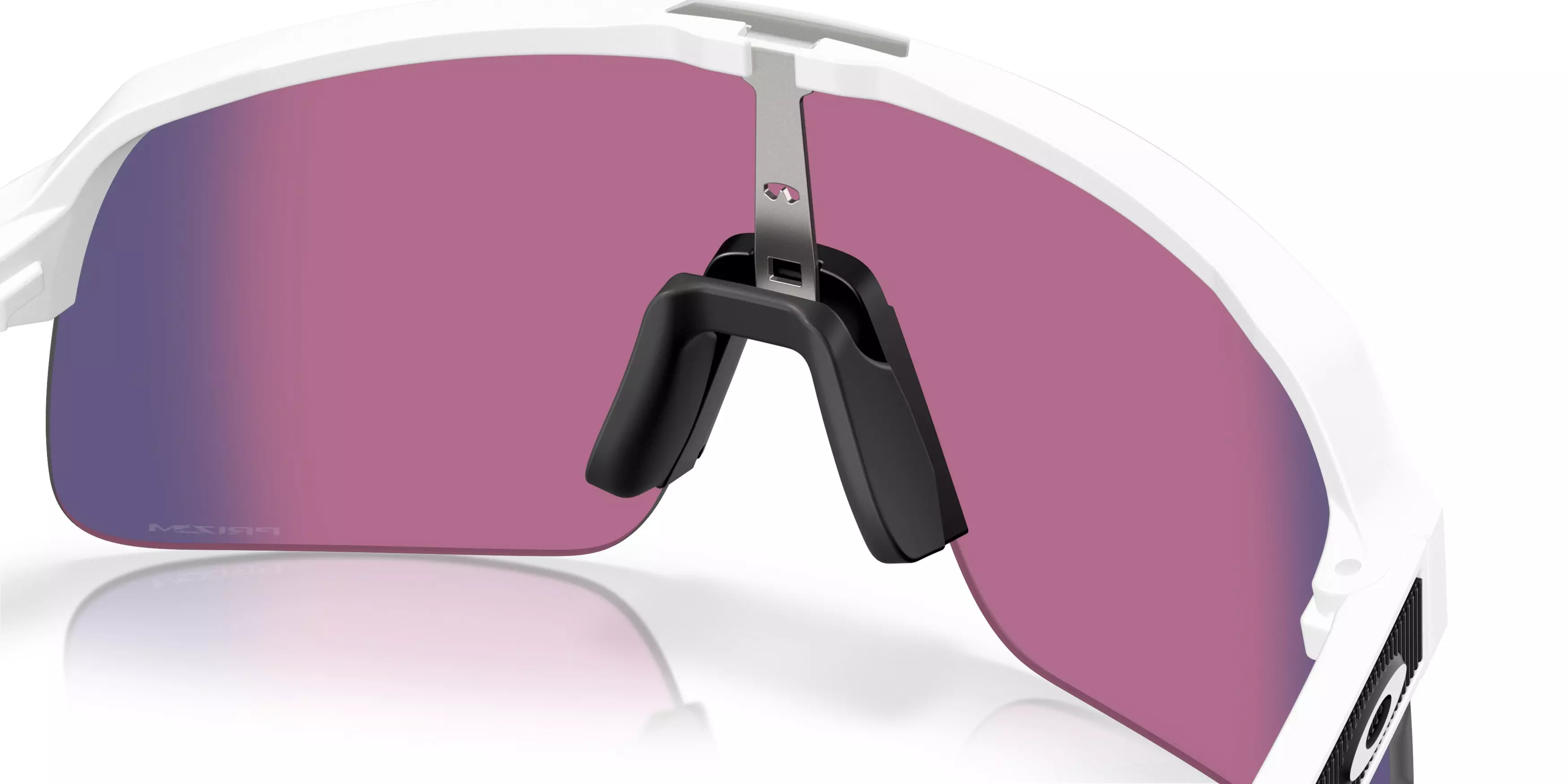 Oakley Sutro Lite S Prizm Road Sunglasses - Matte White - WHITE/RED