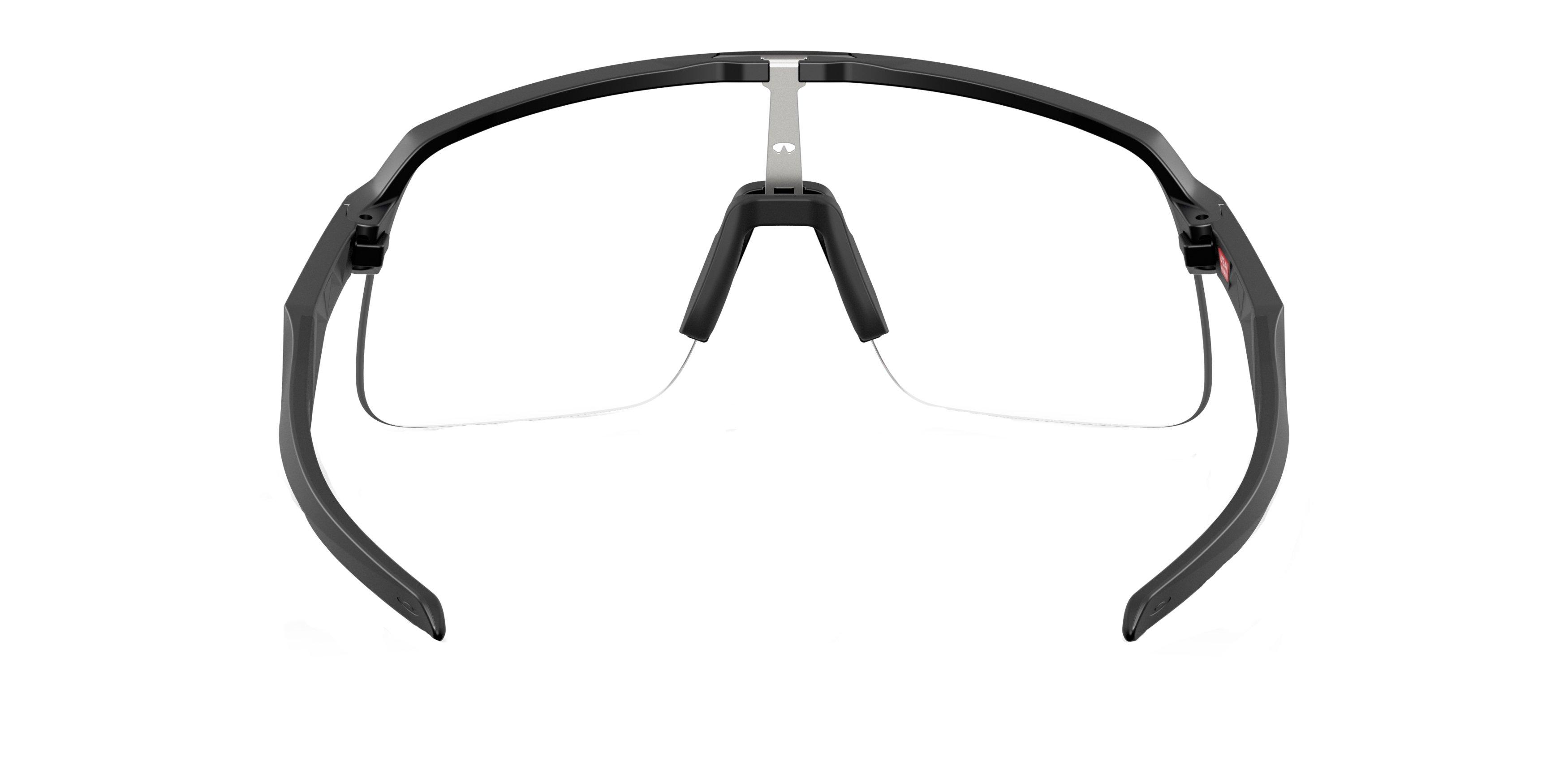 Oakley Sutro Lite S Clear Sunglasses - Matte Black - BLACK Thumbnail View 2