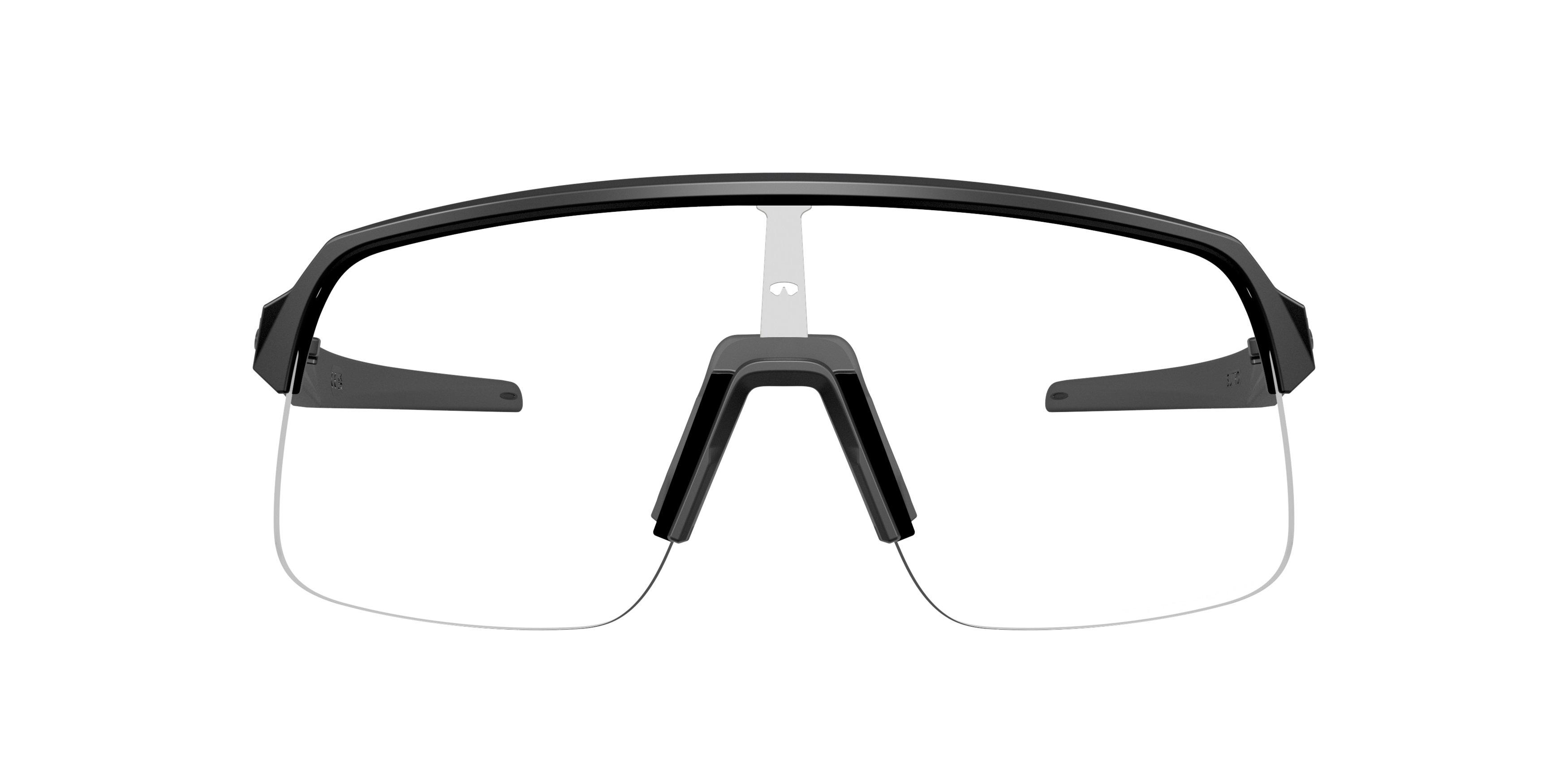 Oakley Sutro Lite S Clear Sunglasses - Matte Black - BLACK Thumbnail View 3