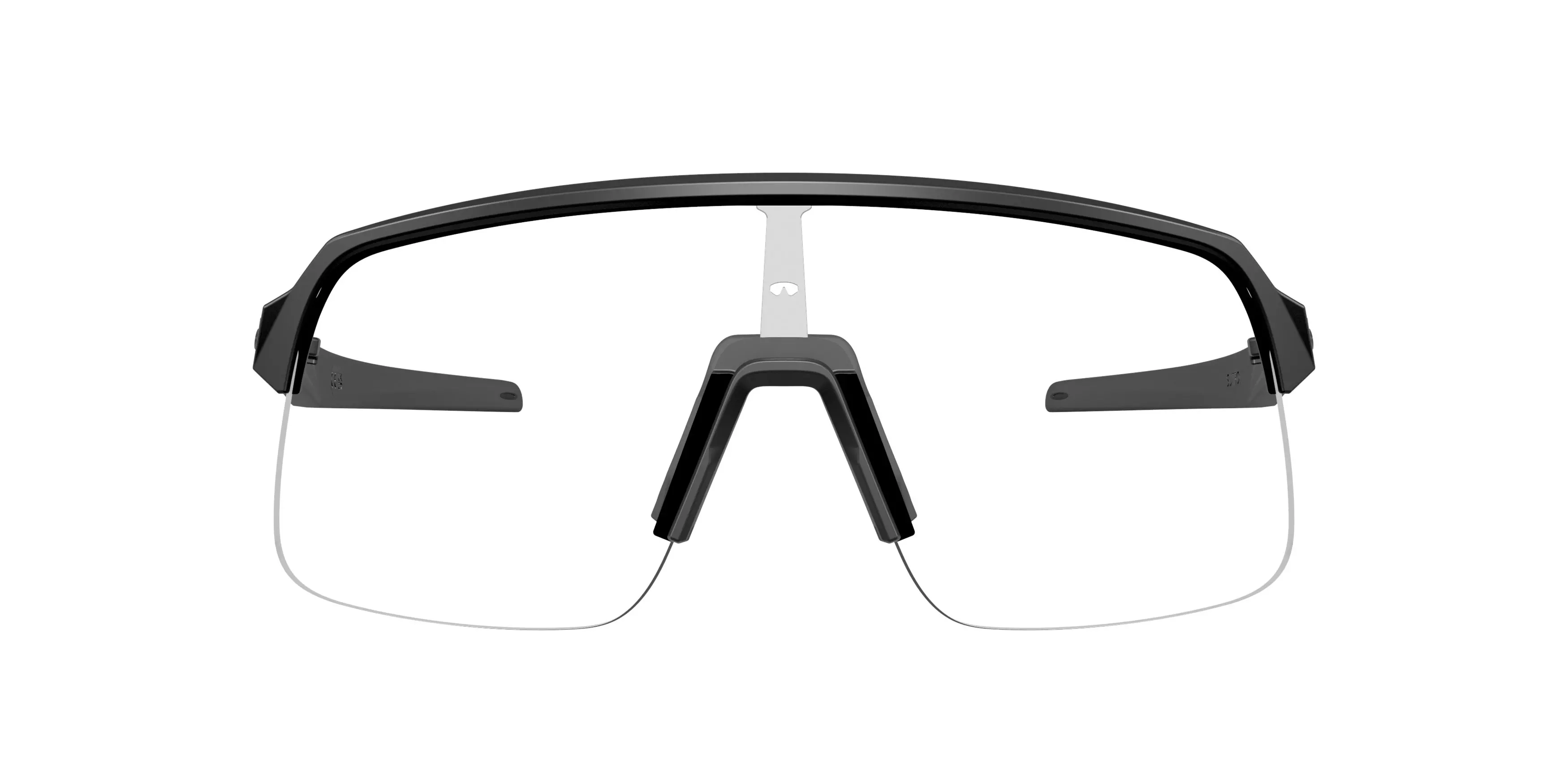 Oakley Sutro Lite S Clear Sunglasses - Matte Black - BLACK