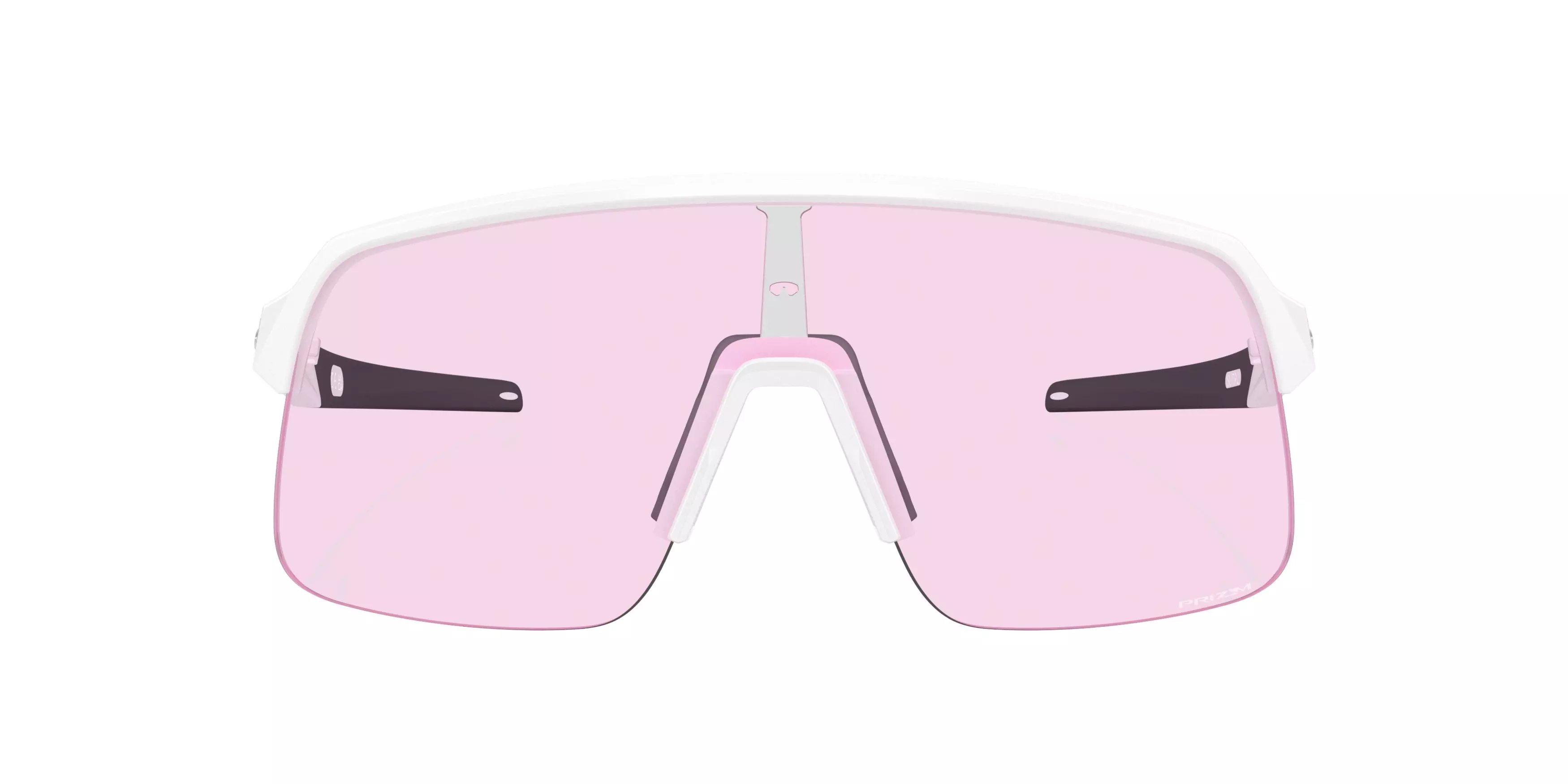 Oakley Sutro Lite S Prizm Low Light Sunglasses - Matte White - WHITE/PINK