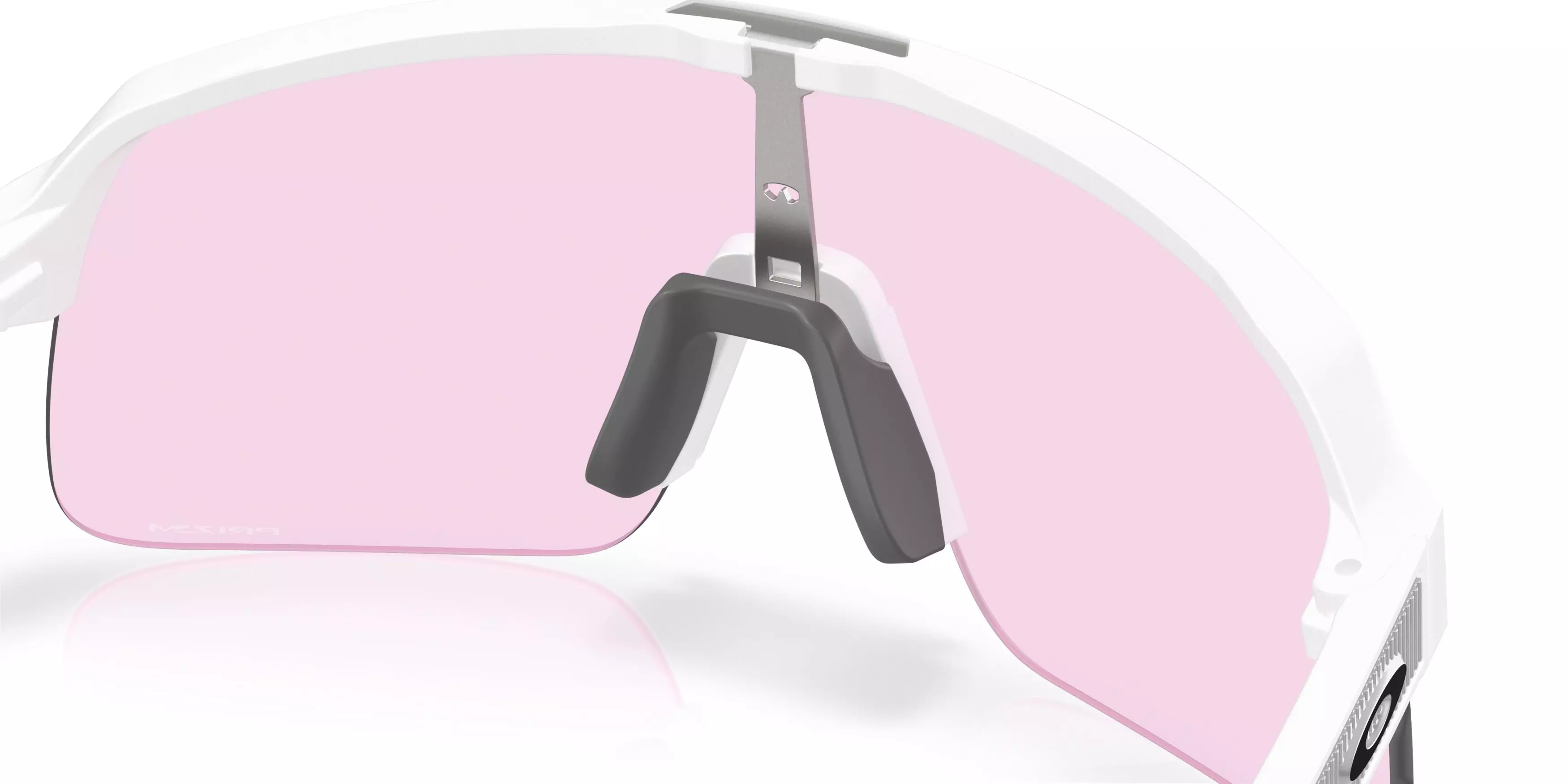 Oakley Sutro Lite S Prizm Low Light Sunglasses - Matte White - WHITE/PINK