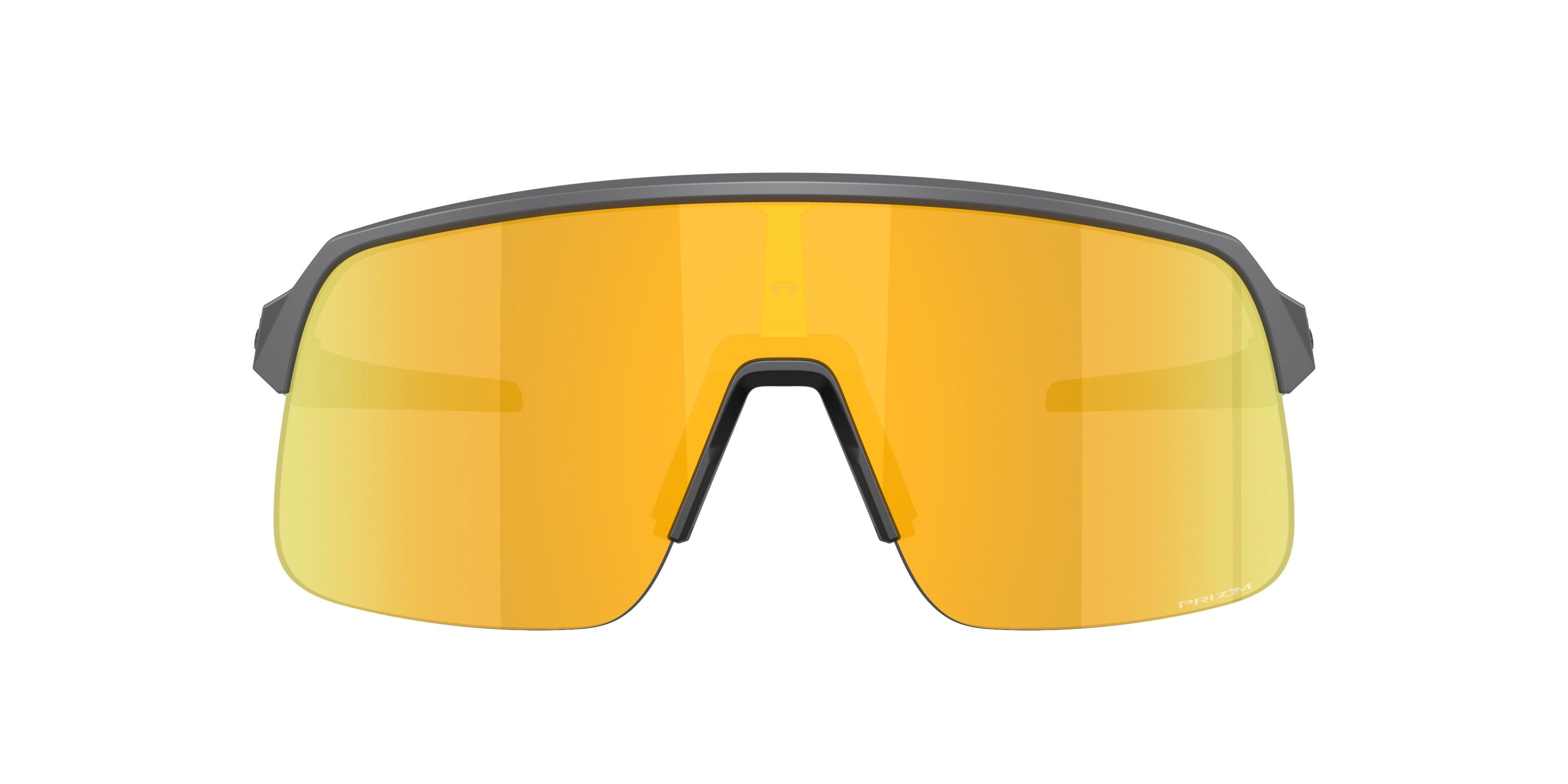 Oakley Sutro Lite S Prizm 24K Sunglasses - Matte Carbon - GREY/GOLD Thumbnail View 3