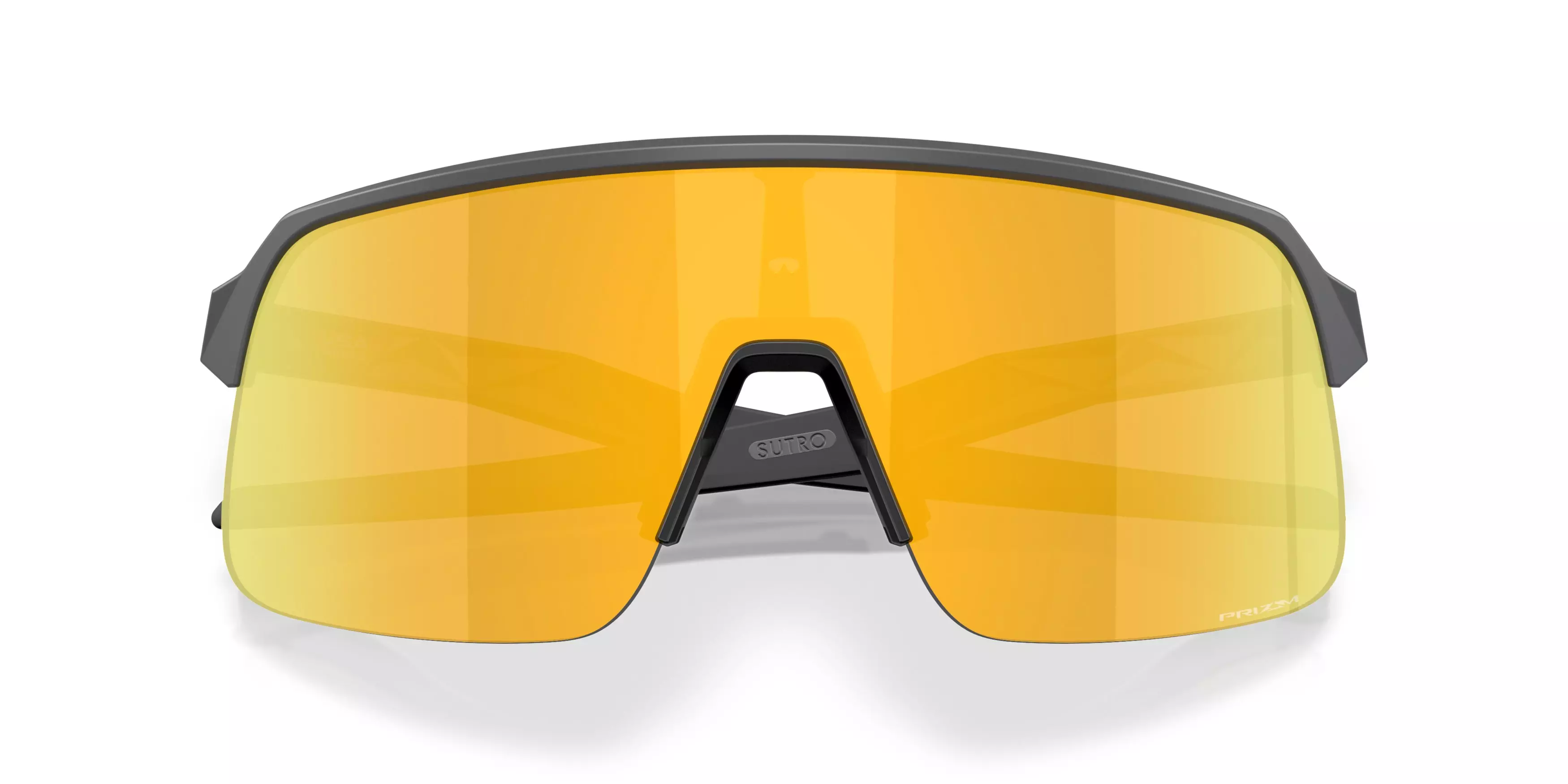 Oakley Sutro Lite S Prizm 24K Sunglasses - Matte Carbon - GREY/GOLD