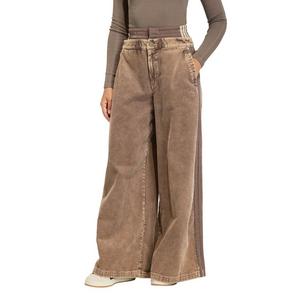 adidas Originals Women's Corduroy Oversized Pants - Brown