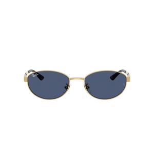 Ray-Ban RB3774D Dark Blue Sunglasses - Arista Gold - GOLD/DARK BLUE