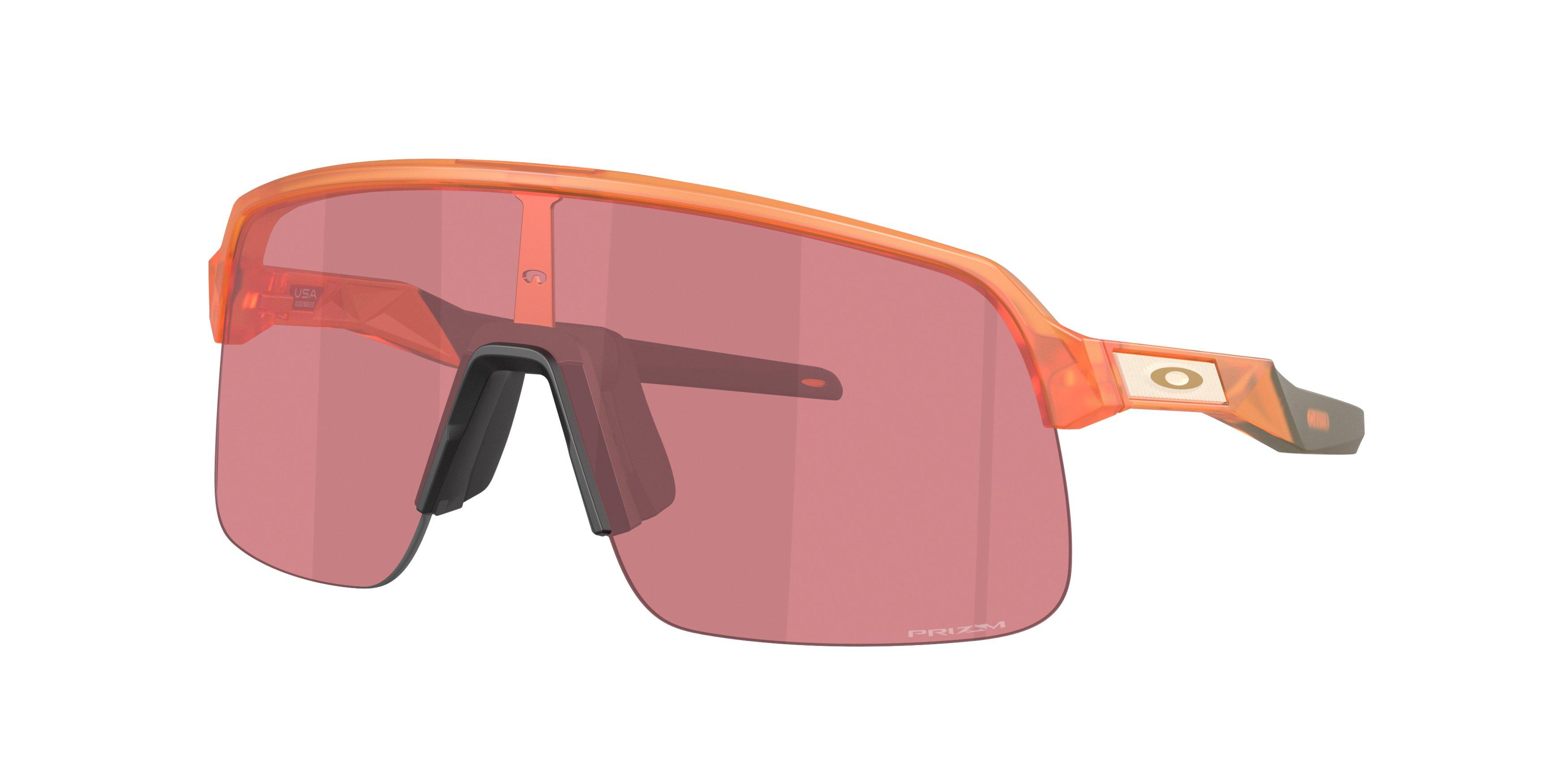 Oakley Sutro Lite S Prizm Dark Golf Sunglasses - Matte Transparent Ginger - ORANGE/RED Thumbnail View 1