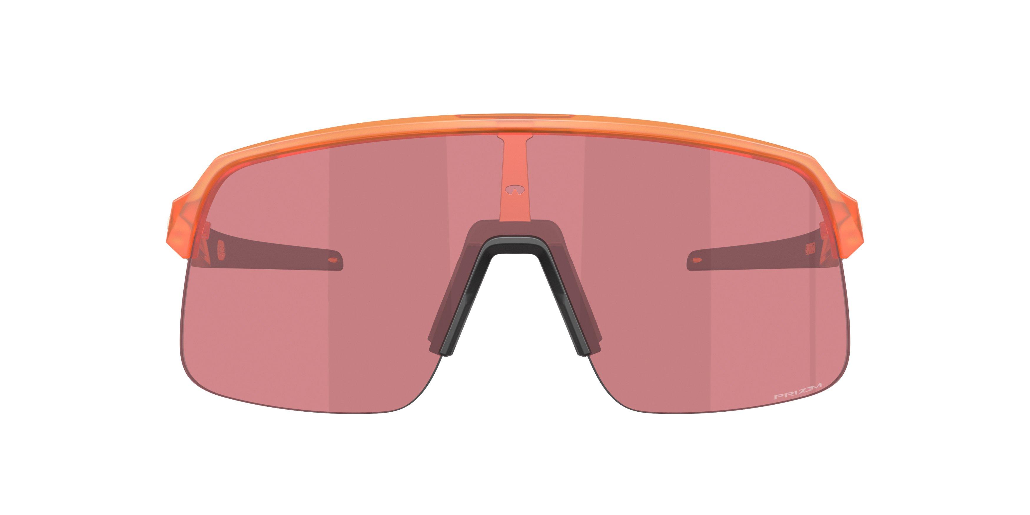 Oakley Sutro Lite S Prizm Dark Golf Sunglasses - Matte Transparent Ginger - ORANGE/RED Thumbnail View 3