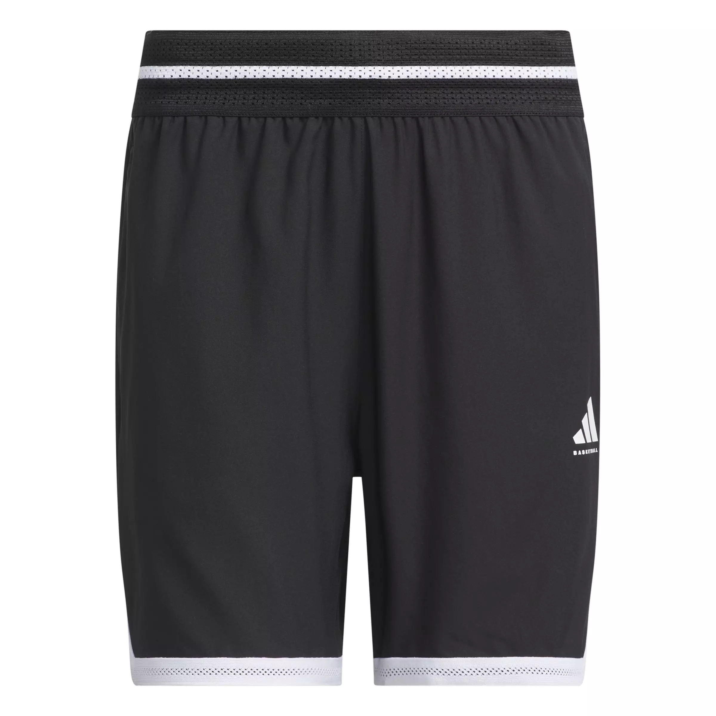 adidas Women's Crazy Lite Basketball Shorts - Black/White - BLACK/WHITE