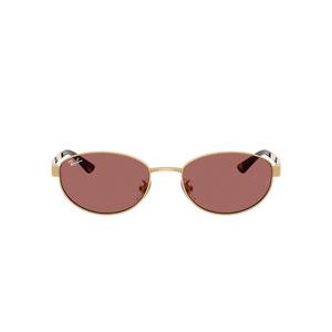 Ray-Ban RB3774D Dark Violet Sunglasses - Arista Gold - GOLD/VIOLET