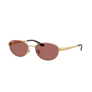 Ray-Ban RB3774D Dark Violet Sunglasses - Arista Gold - GOLD/VIOLET