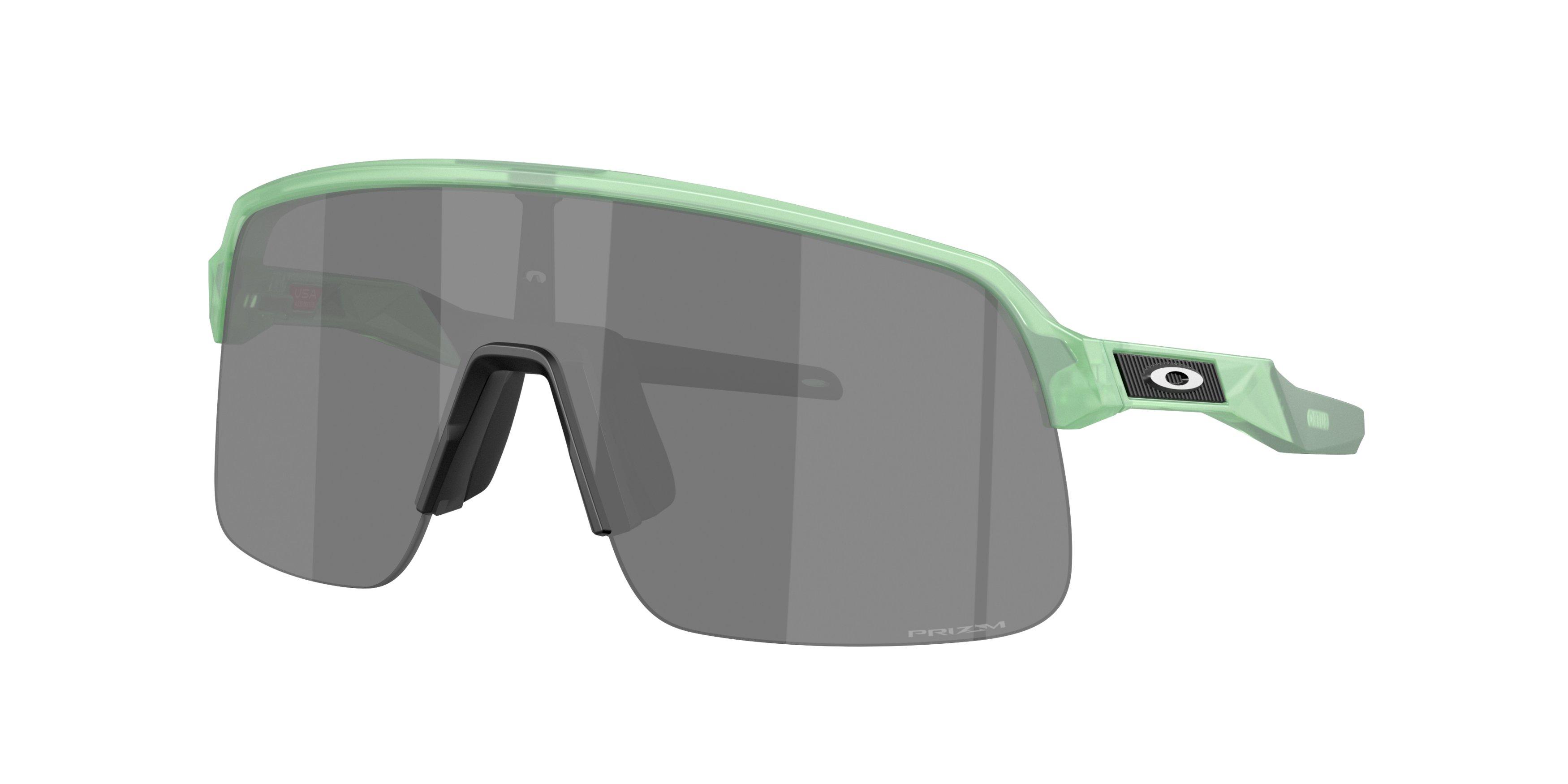 Oakley Sutro Lite S Prizm Black Sunglasses - Matte Transparent Jade - GREEN/GREY Thumbnail View 1